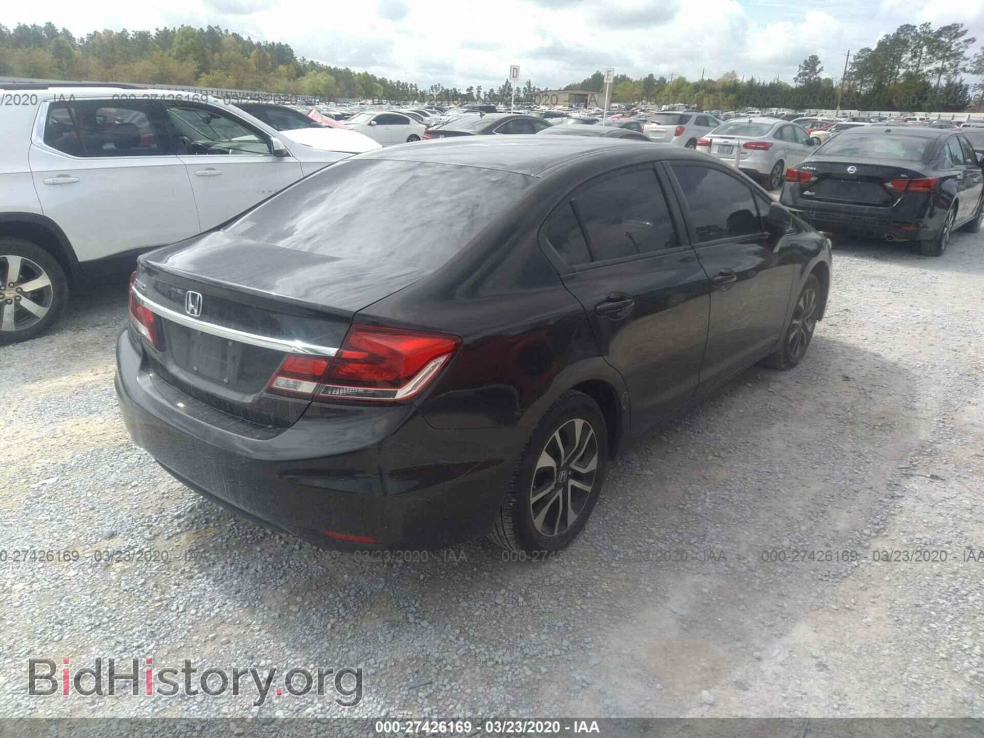 2013 HONDA CIVIC - VIN: 19XFB2F8XDE052228 - Фото 4