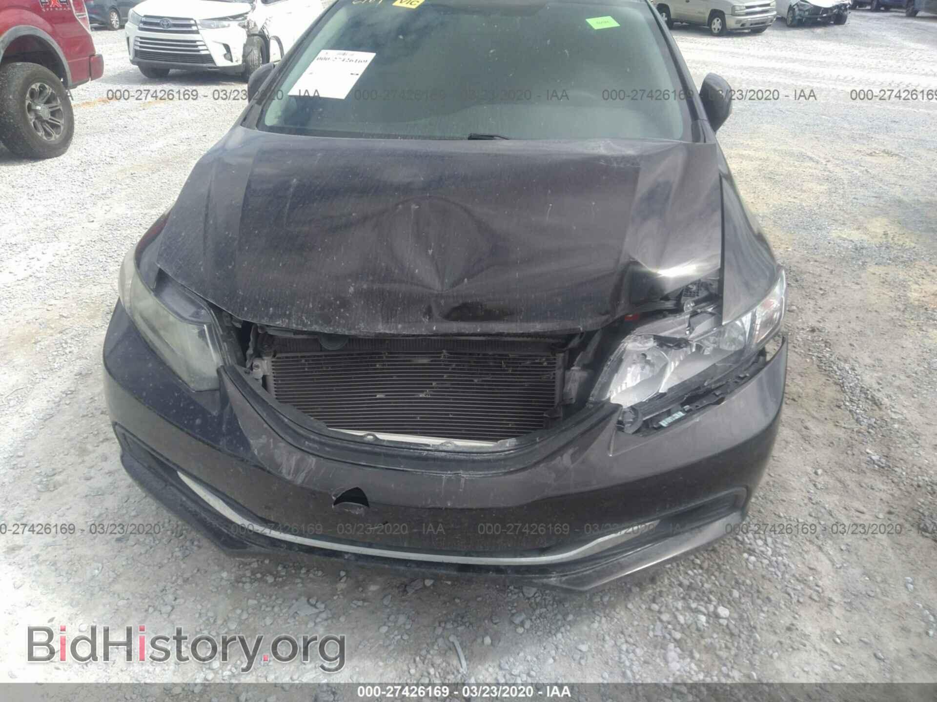 2013 HONDA CIVIC - VIN: 19XFB2F8XDE052228 - Фото 6
