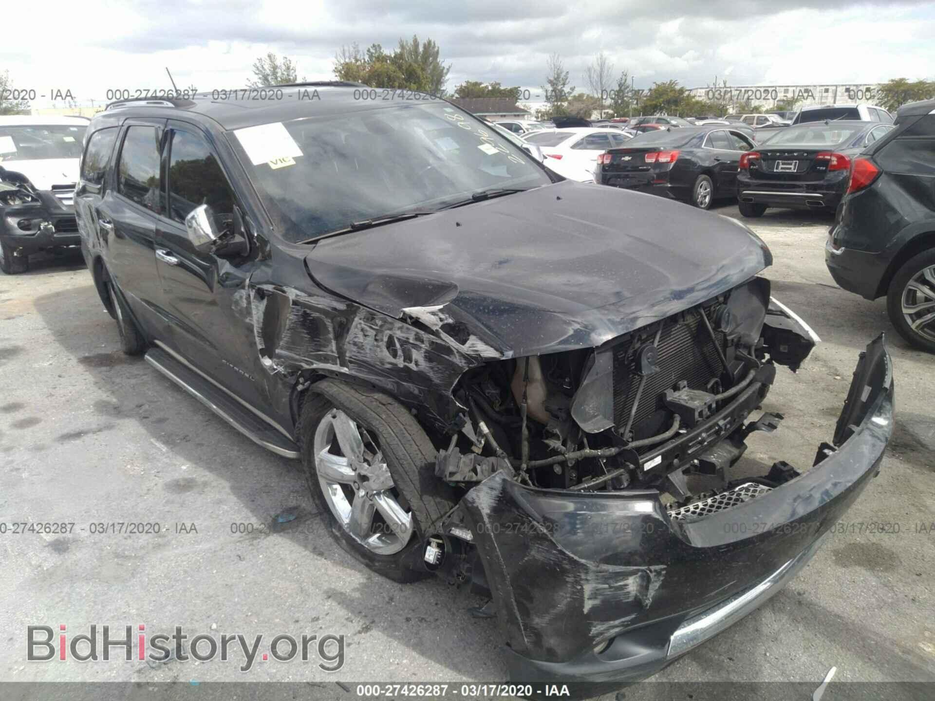Photo 1C4SDHET2CC229698 - DODGE DURANGO 2012