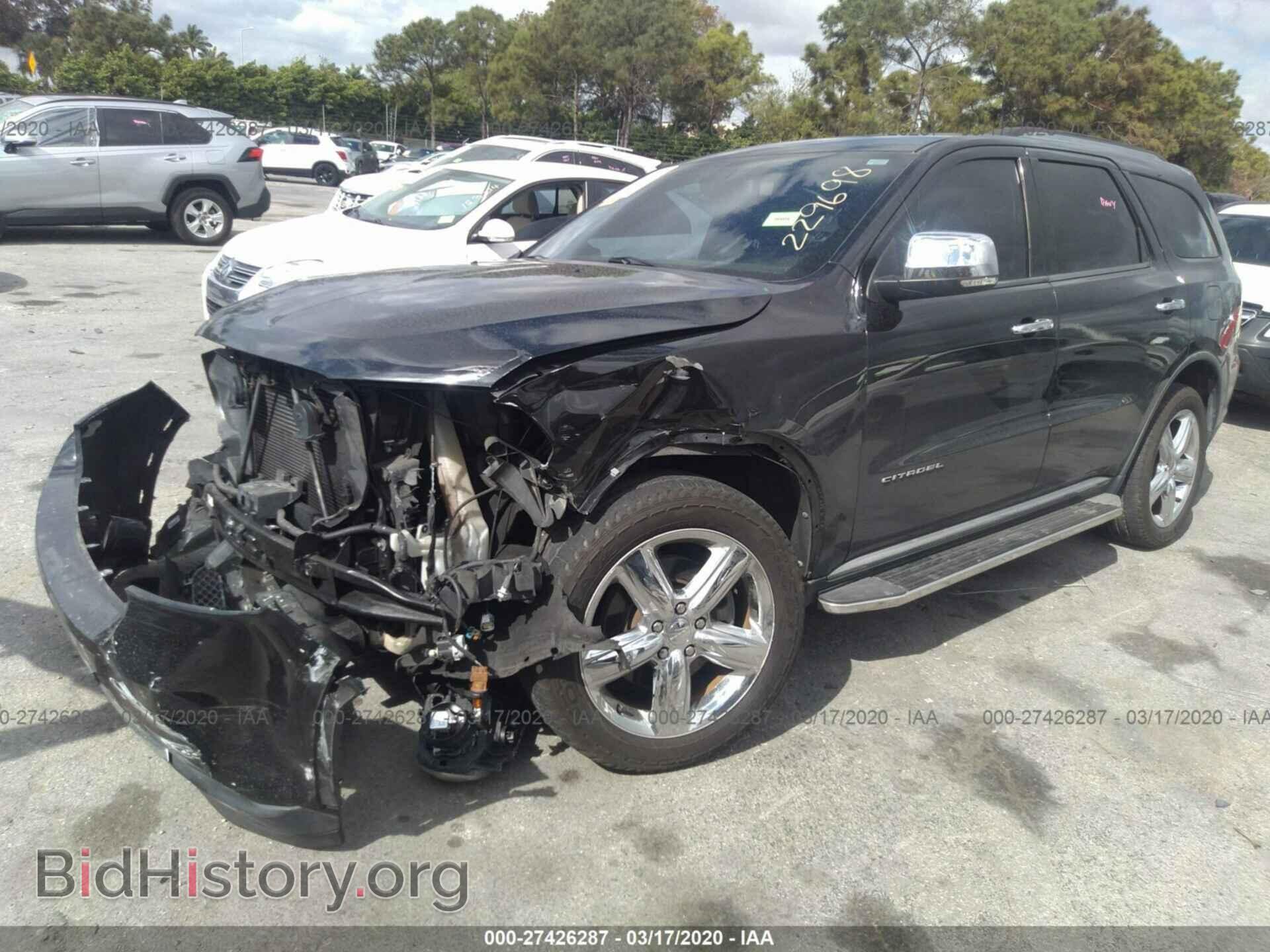 2012 DODGE DURANGO - VIN: 1C4SDHET2CC229698 - Photo 2
