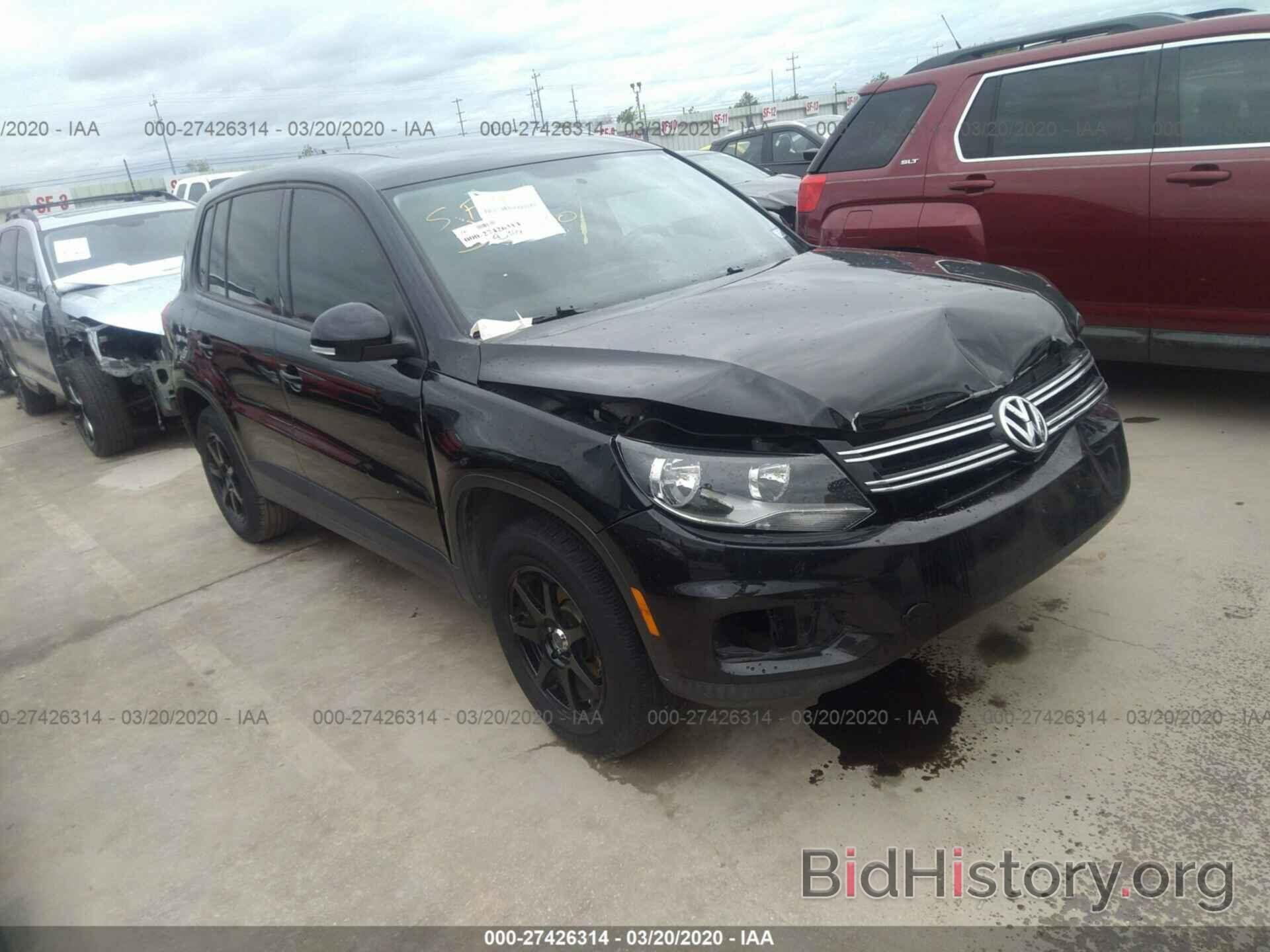 Photo WVGAV7AX3CW607923 - VOLKSWAGEN TIGUAN 2012