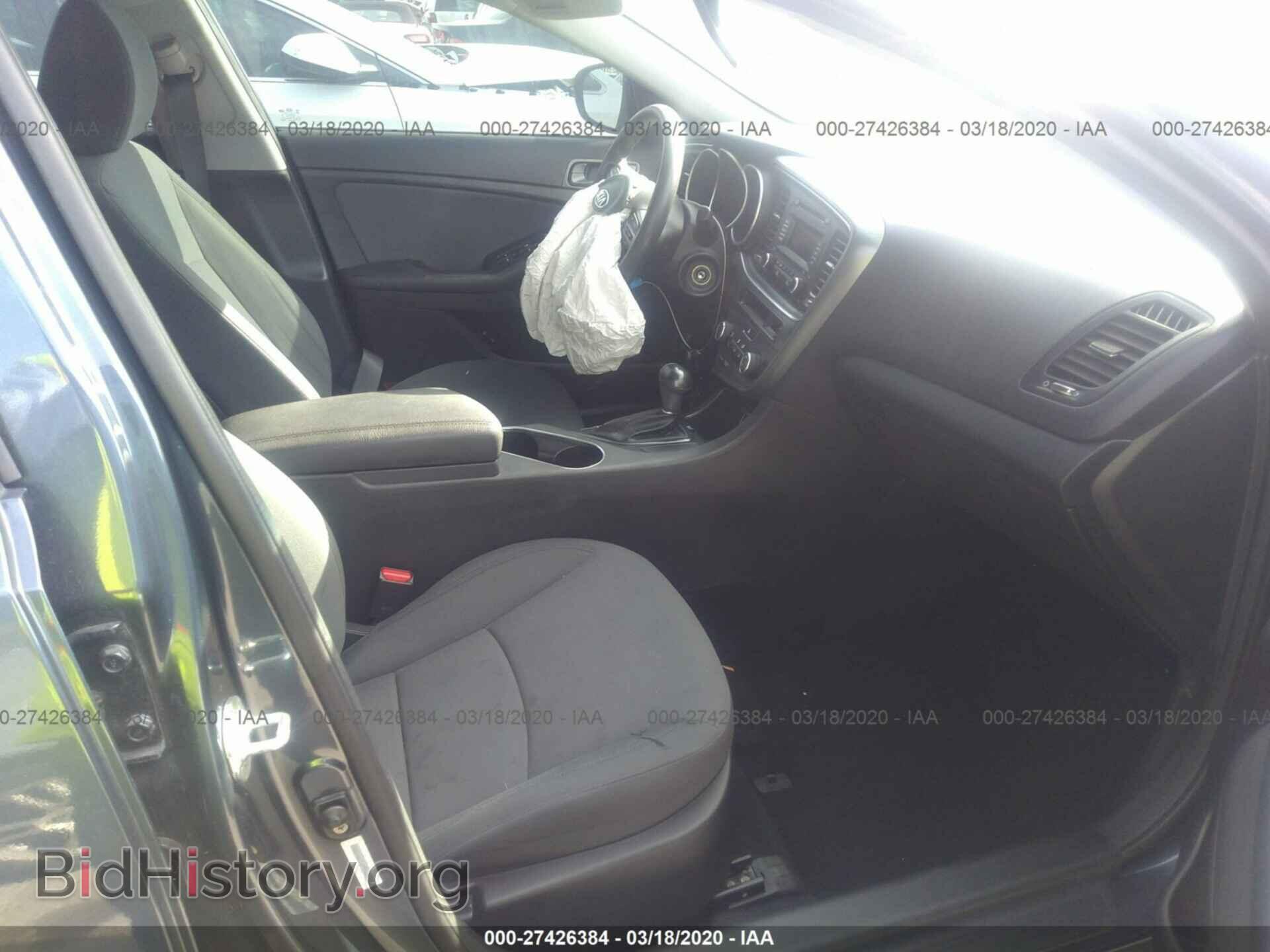 2015 KIA OPTIMA - VIN: KNAGM4A74F5540630 - Фото 5