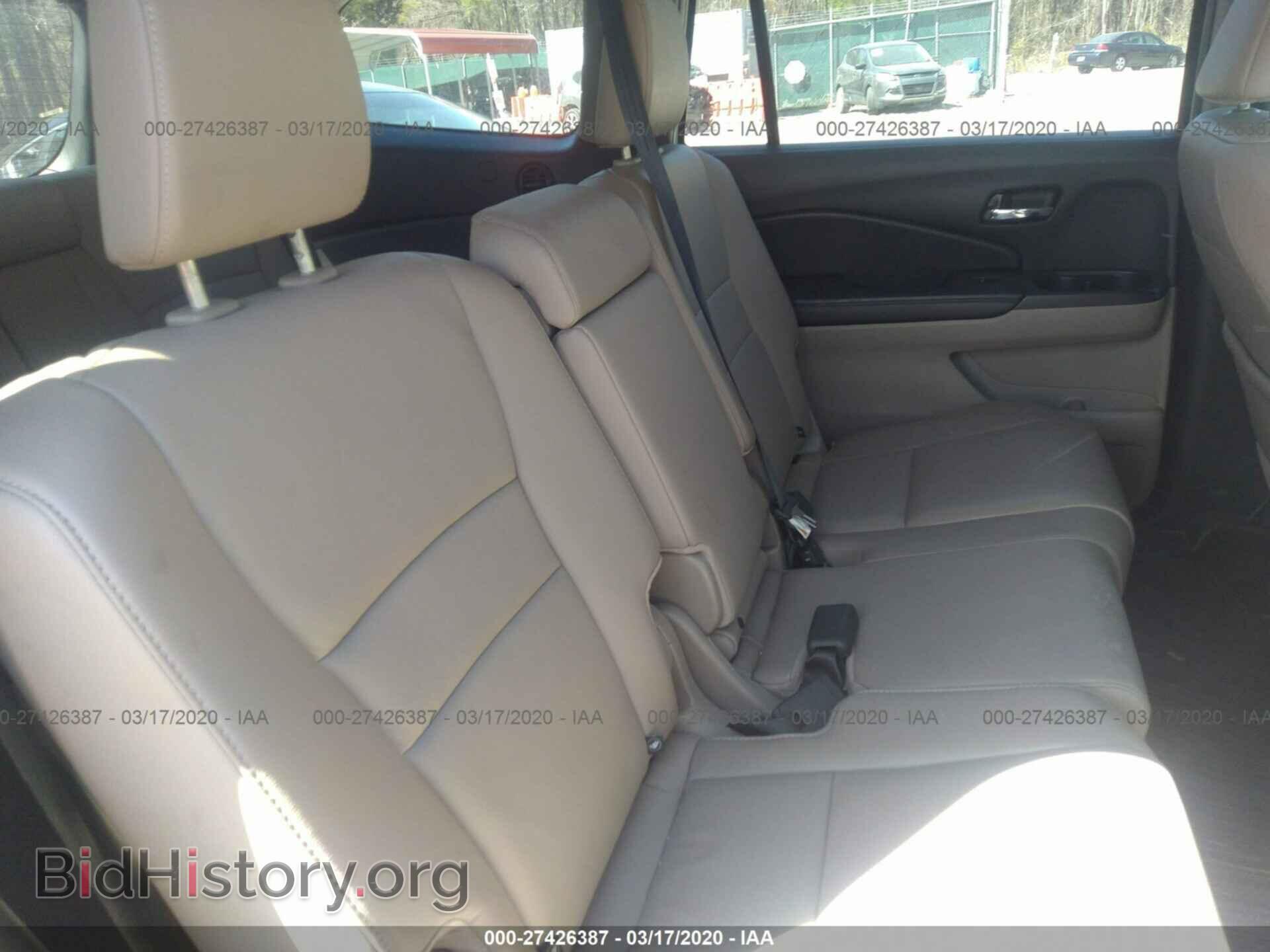 2016 HONDA PILOT - VIN: 5FNYF6H50GB029059 - Фото 8