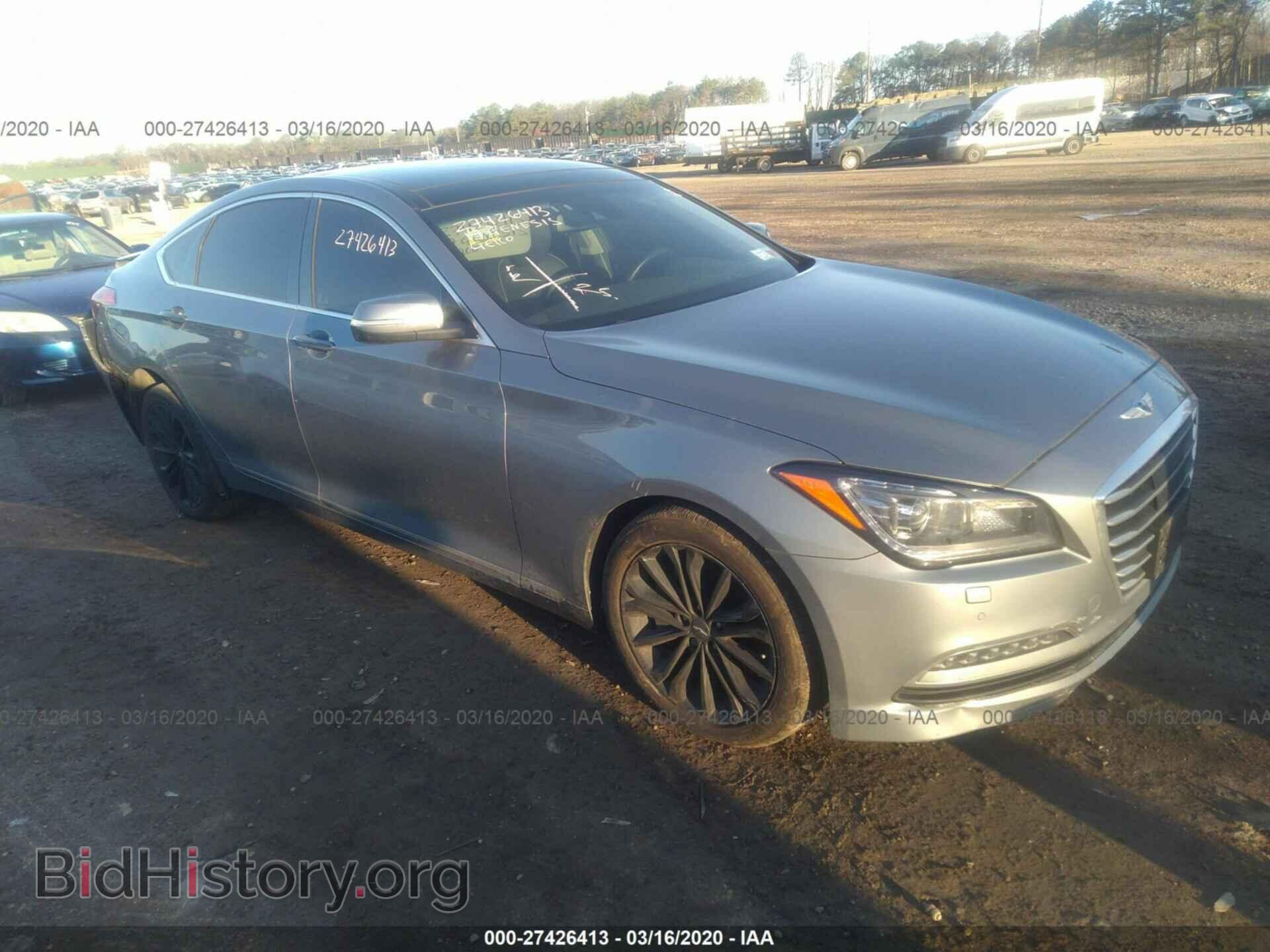 Фотография KMHGN4JE7HU211987 - GENESIS G80 2017