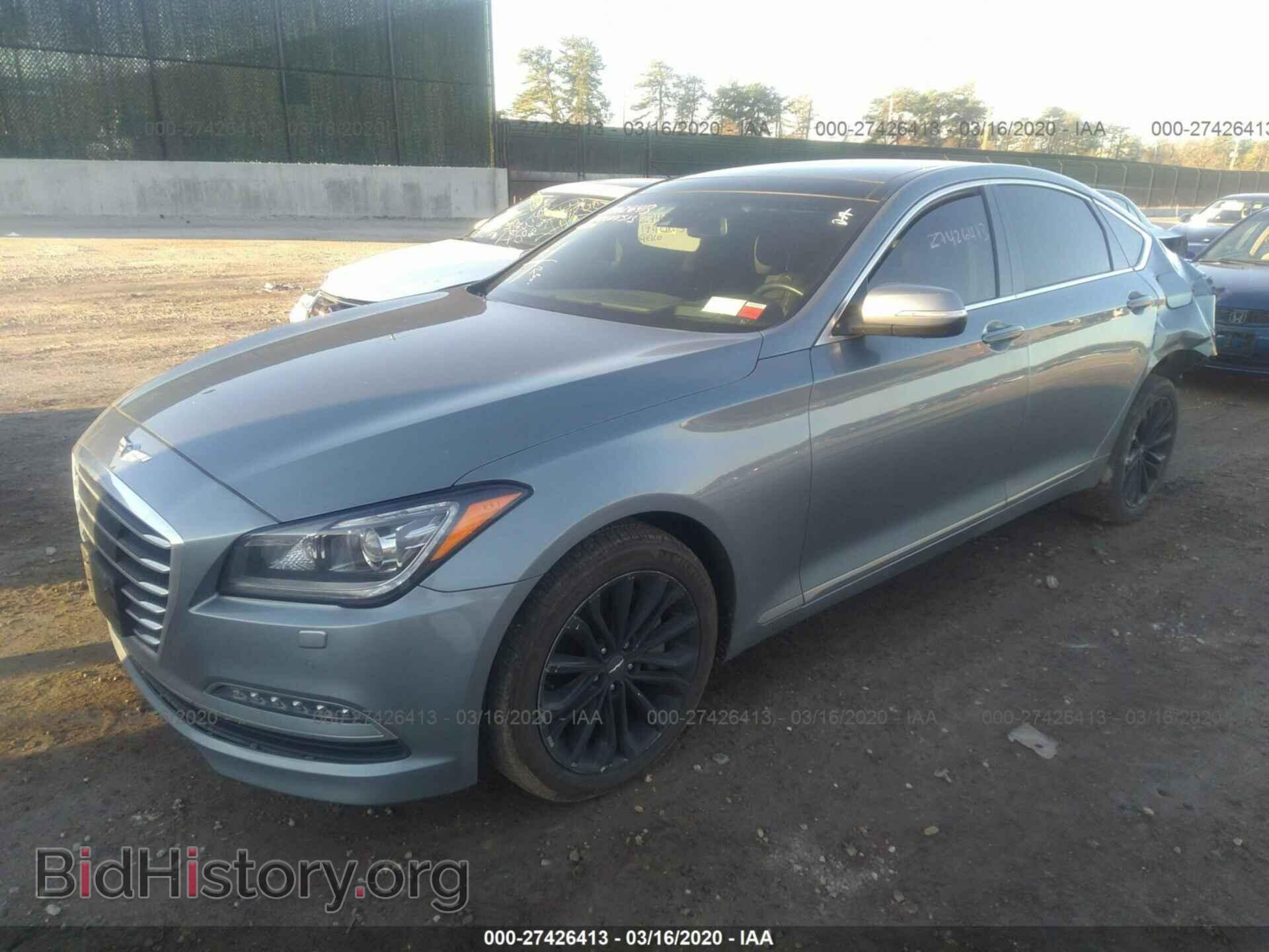 2017 GENESIS G80 - VIN: KMHGN4JE7HU211987 - Фото 2