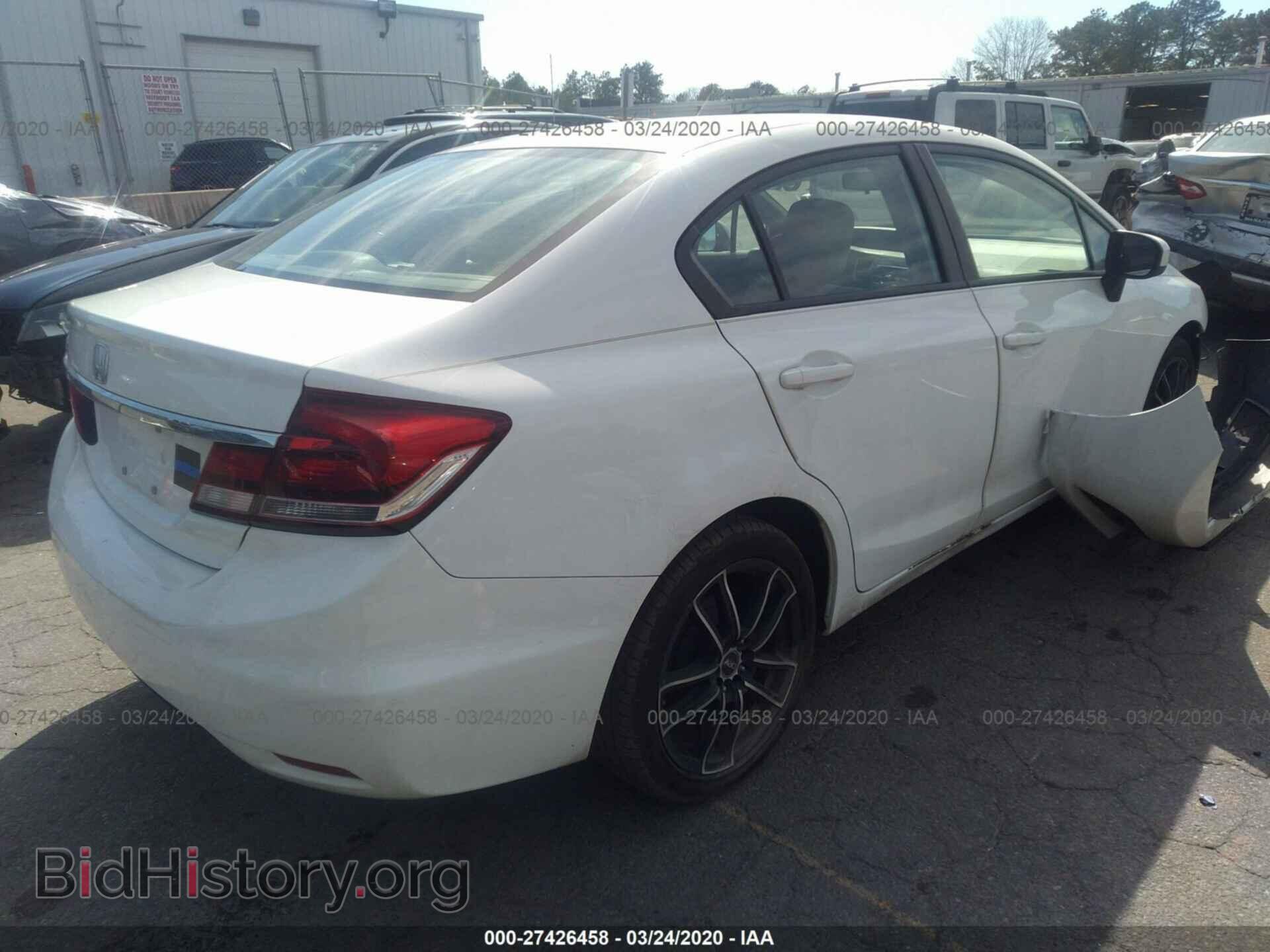 2014 HONDA CIVIC - VIN: 19XFB2F54EE257762 - Фото 4