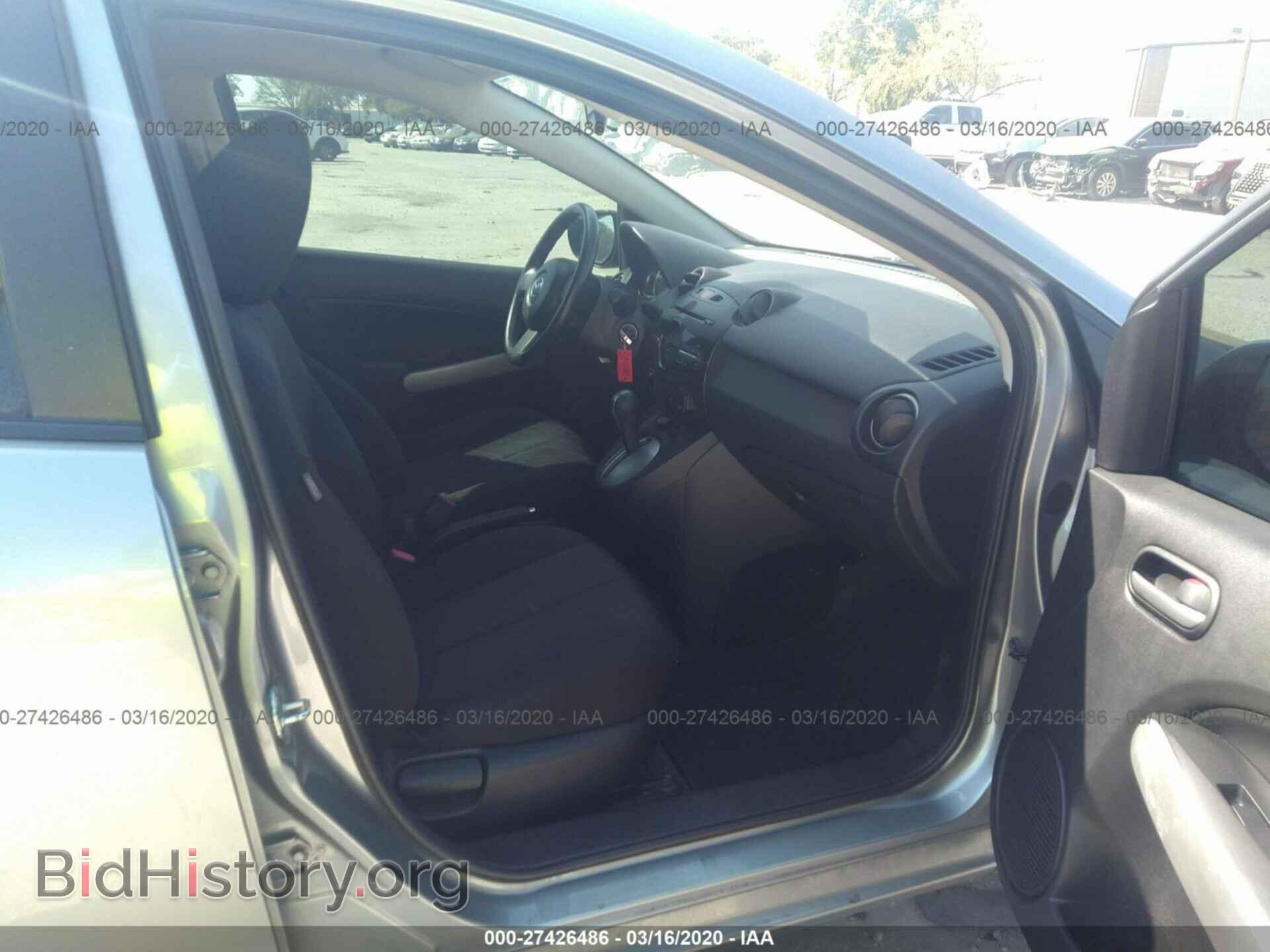 2014 MAZDA MAZDA2 - VIN: JM1DE1KY6E0184654 - Фото 5