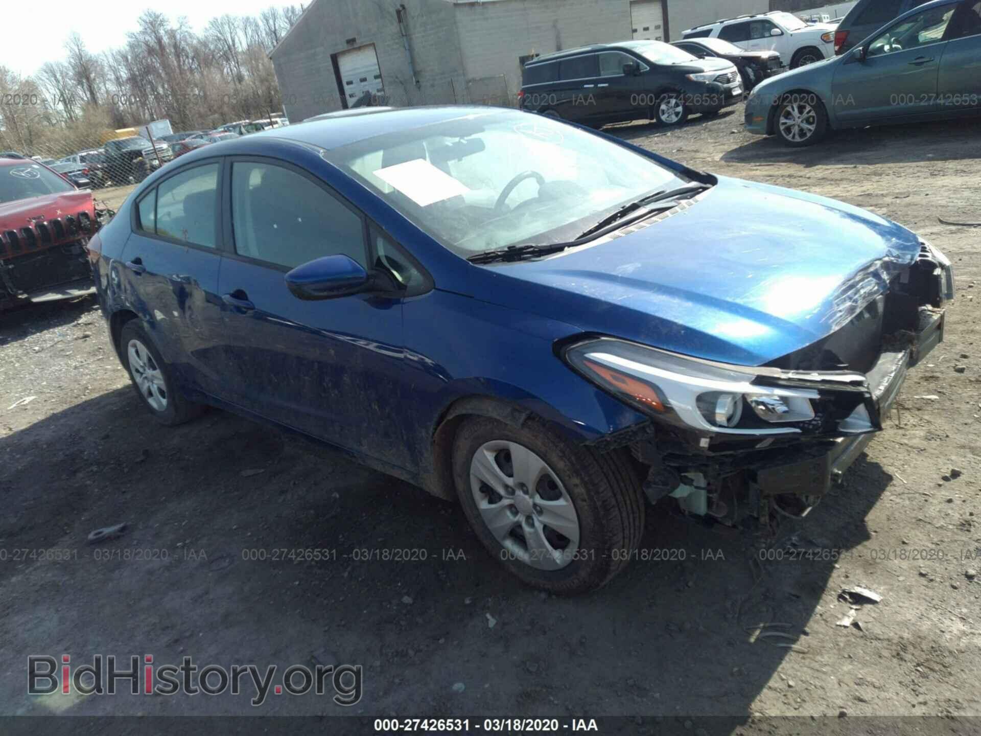 Фотография 3KPFK4A77HE015654 - KIA FORTE 2017