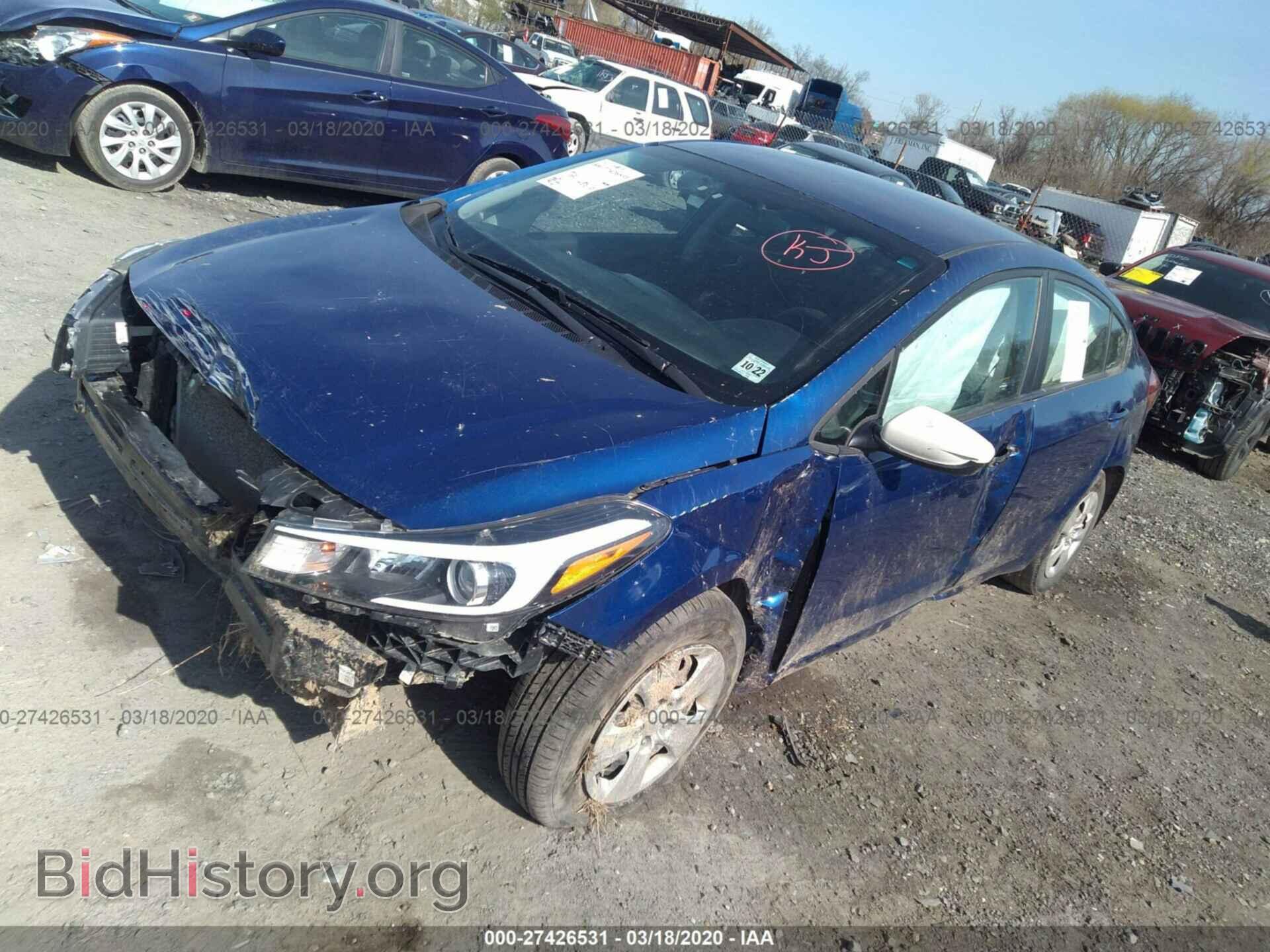 2017 KIA FORTE - VIN: 3KPFK4A77HE015654 - Фото 2