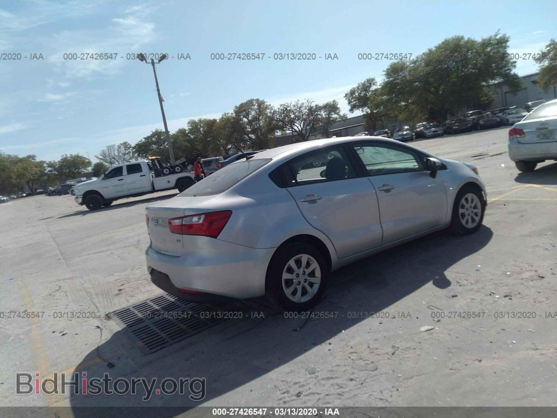 2017 KIA RIO - VIN: KNADM4A31H6104704 - Фото 4
