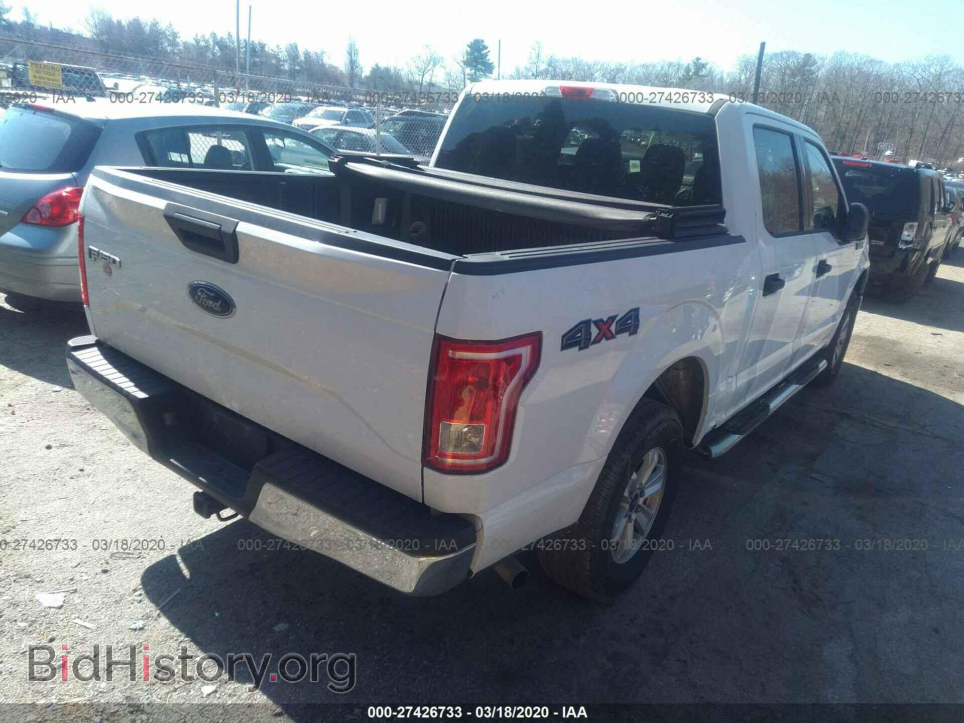 2017 FORD F150 - VIN: 1FTEW1E82HFC04073 - Фото 4