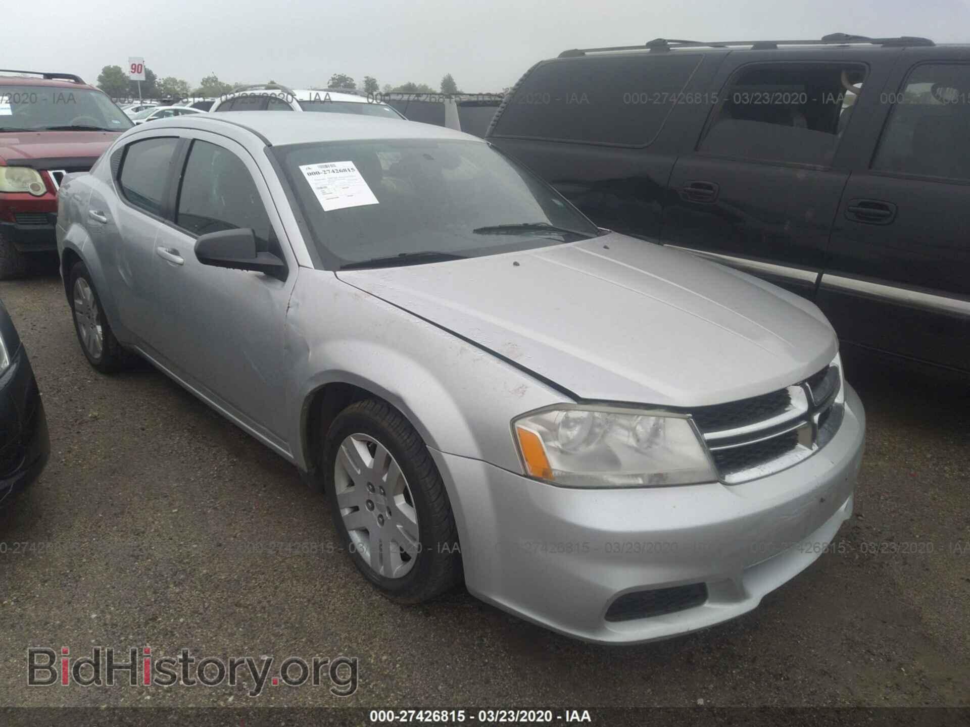 Фотография 1B3BD4FBXBN546700 - DODGE AVENGER 2011