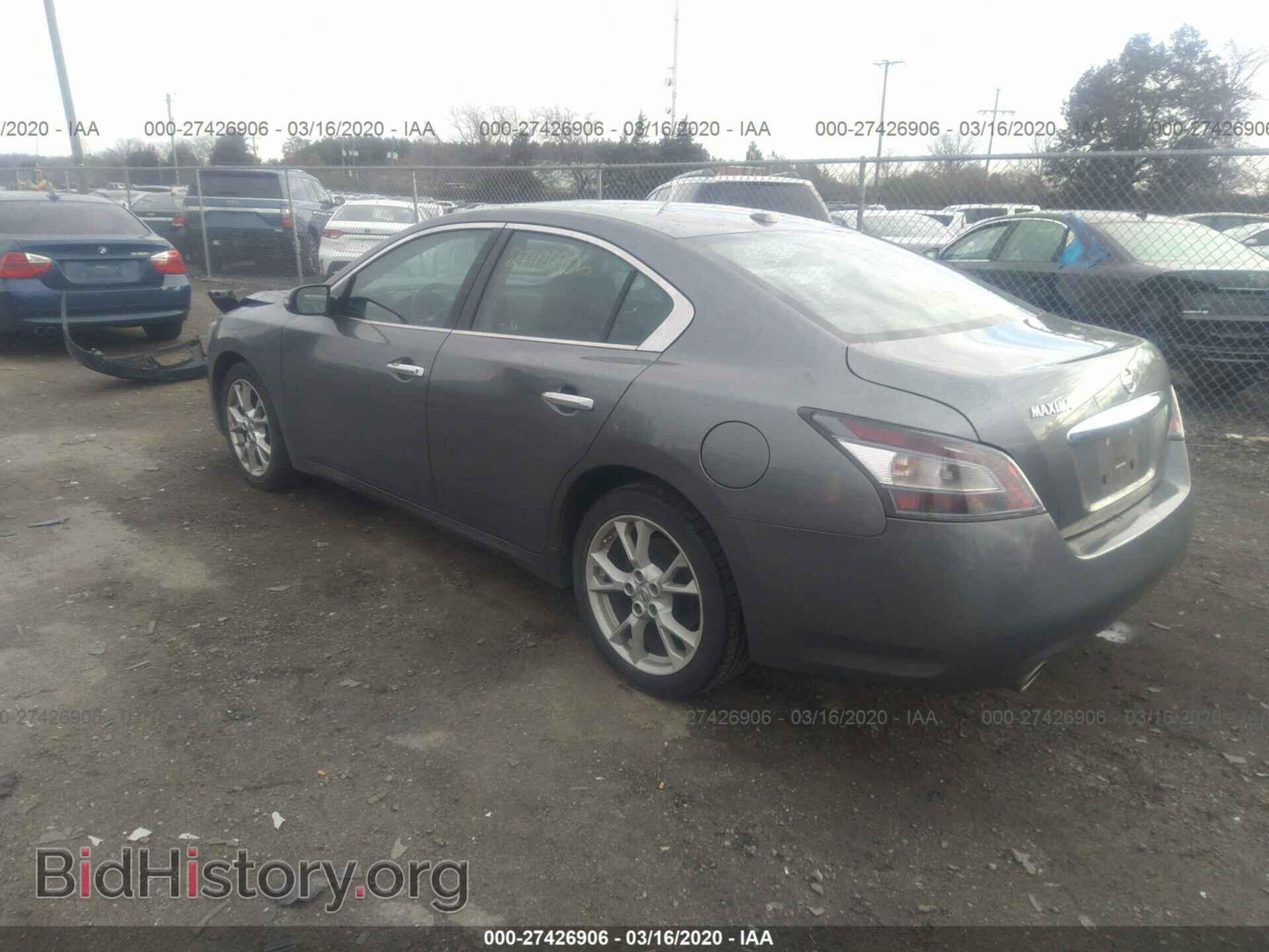 2014 NISSAN MAXIMA - VIN: 1N4AA5AP7EC911299 - Фото 3