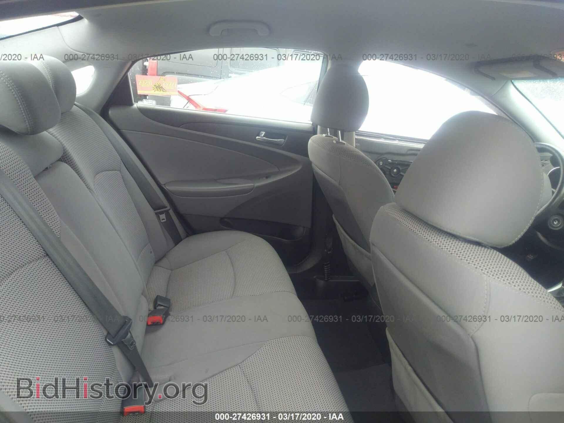 2012 HYUNDAI SONATA - VIN: 5NPEB4AC2CH344579 - Photo 8