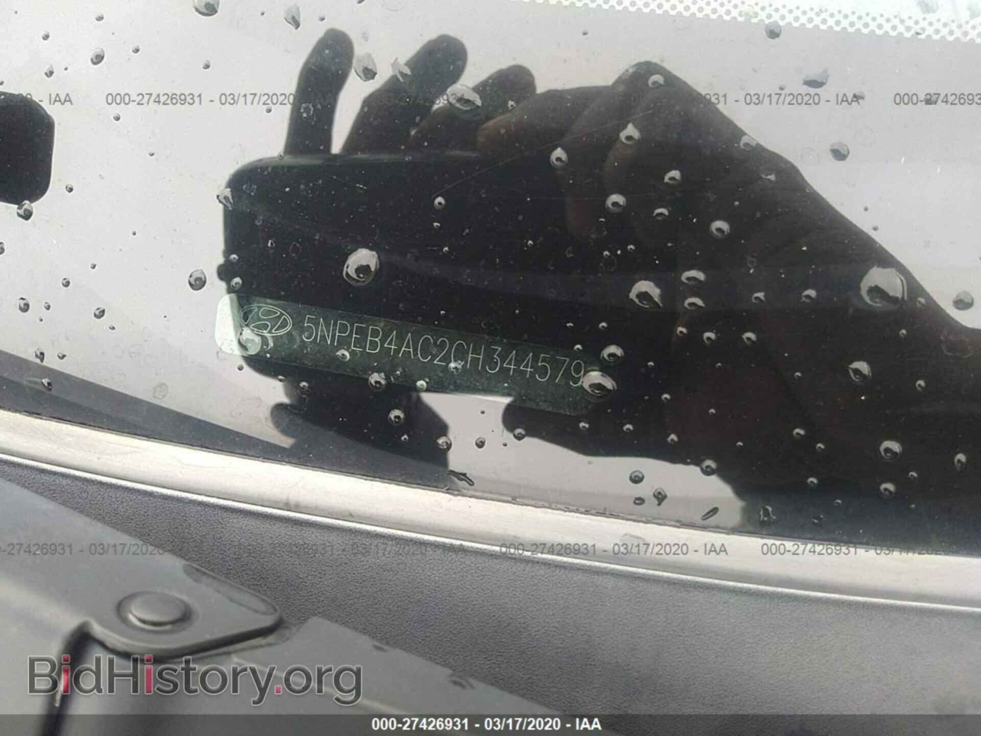 2012 HYUNDAI SONATA - VIN: 5NPEB4AC2CH344579 - Photo 9