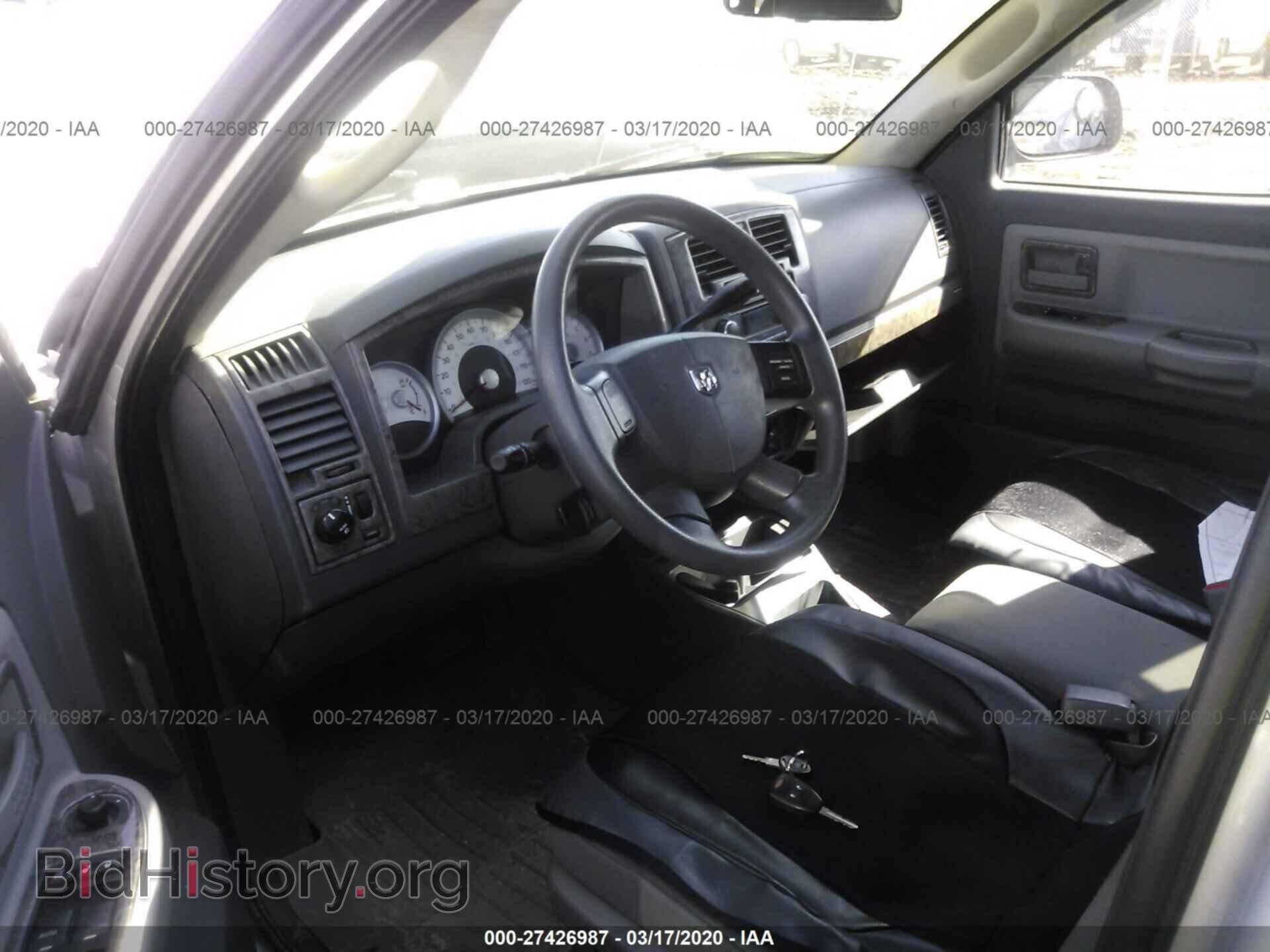 2007 DODGE DAKOTA - VIN: 1D7HW48P97S163843 - Фото 5