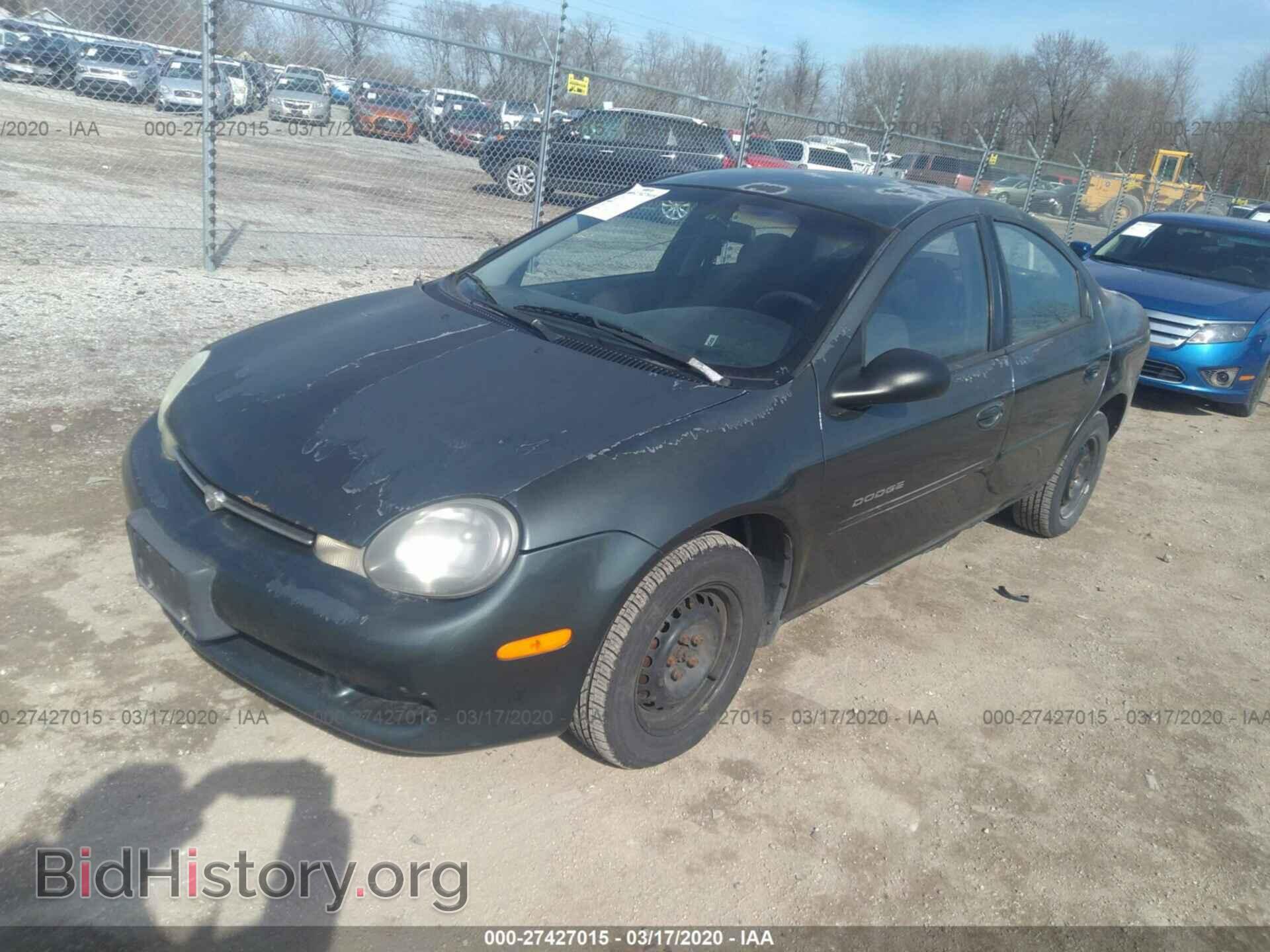 2001 DODGE NEON - VIN: 1B3ES46C81D238540 - Photo 2