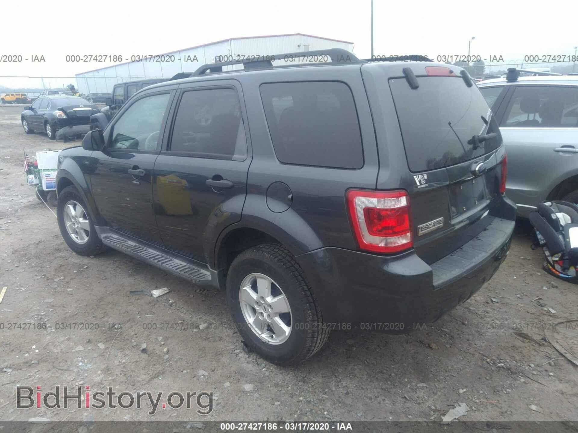 2009 FORD ESCAPE - VIN: 1FMCU03G59KA66485 - Photo 3