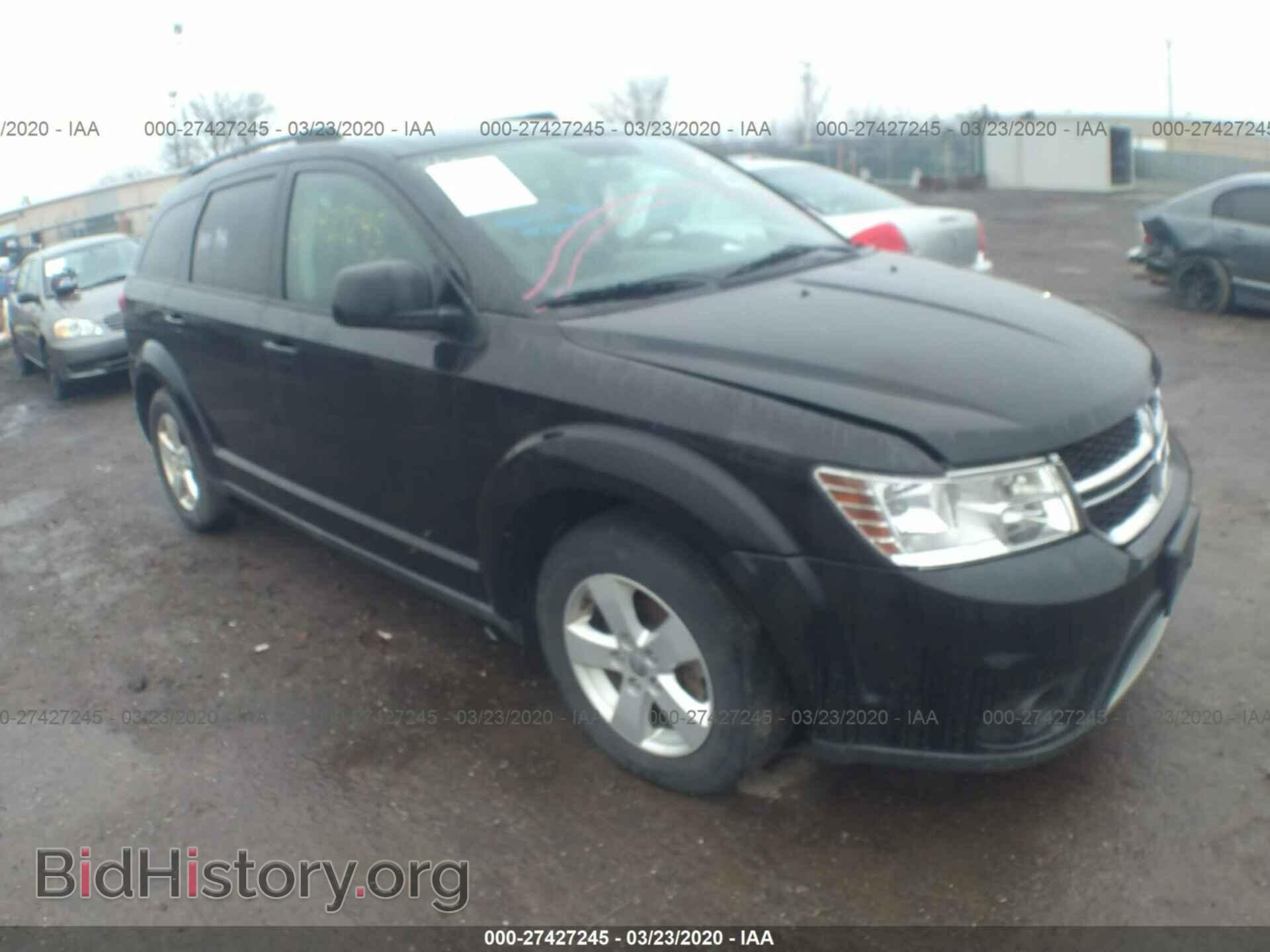 Photo 3C4PDCBB5CT353957 - DODGE JOURNEY 2012
