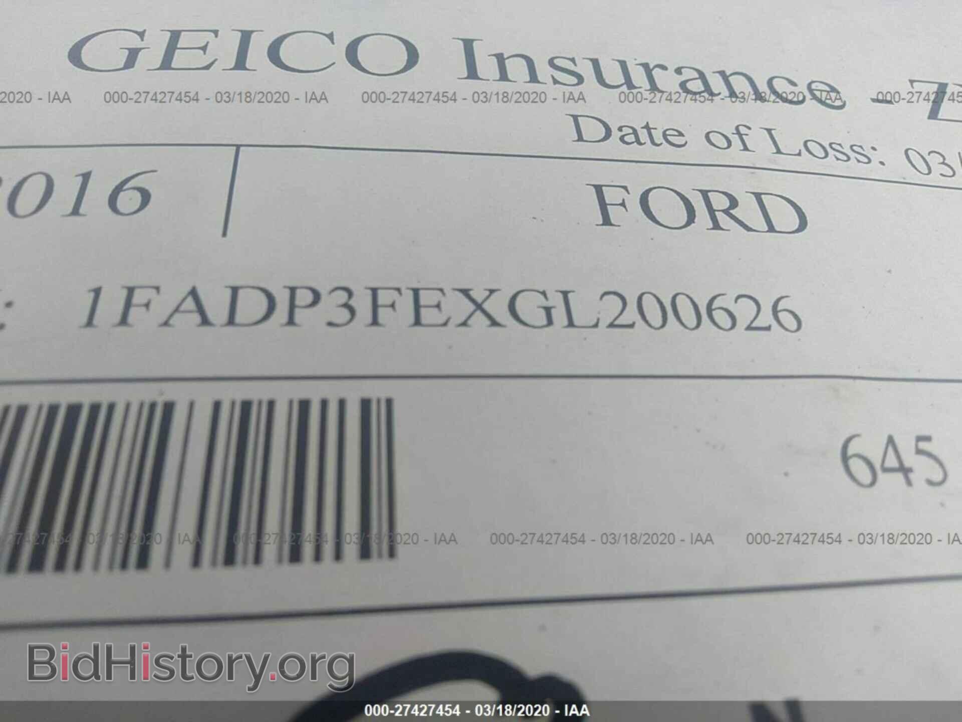 2016 FORD FOCUS - VIN: 1FADP3FEXGL200626 - Photo 9