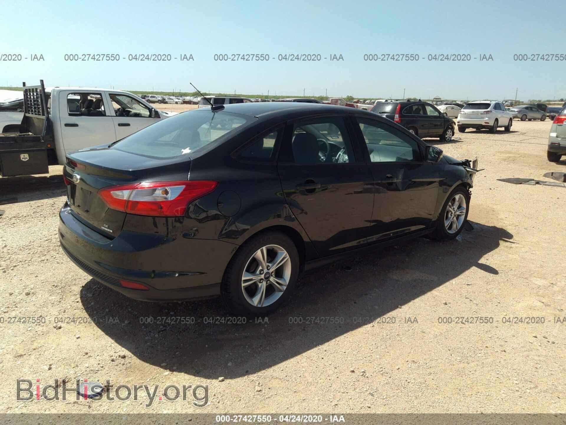 2014 FORD FOCUS - VIN: 1FADP3F28EL348891 - Фото 4