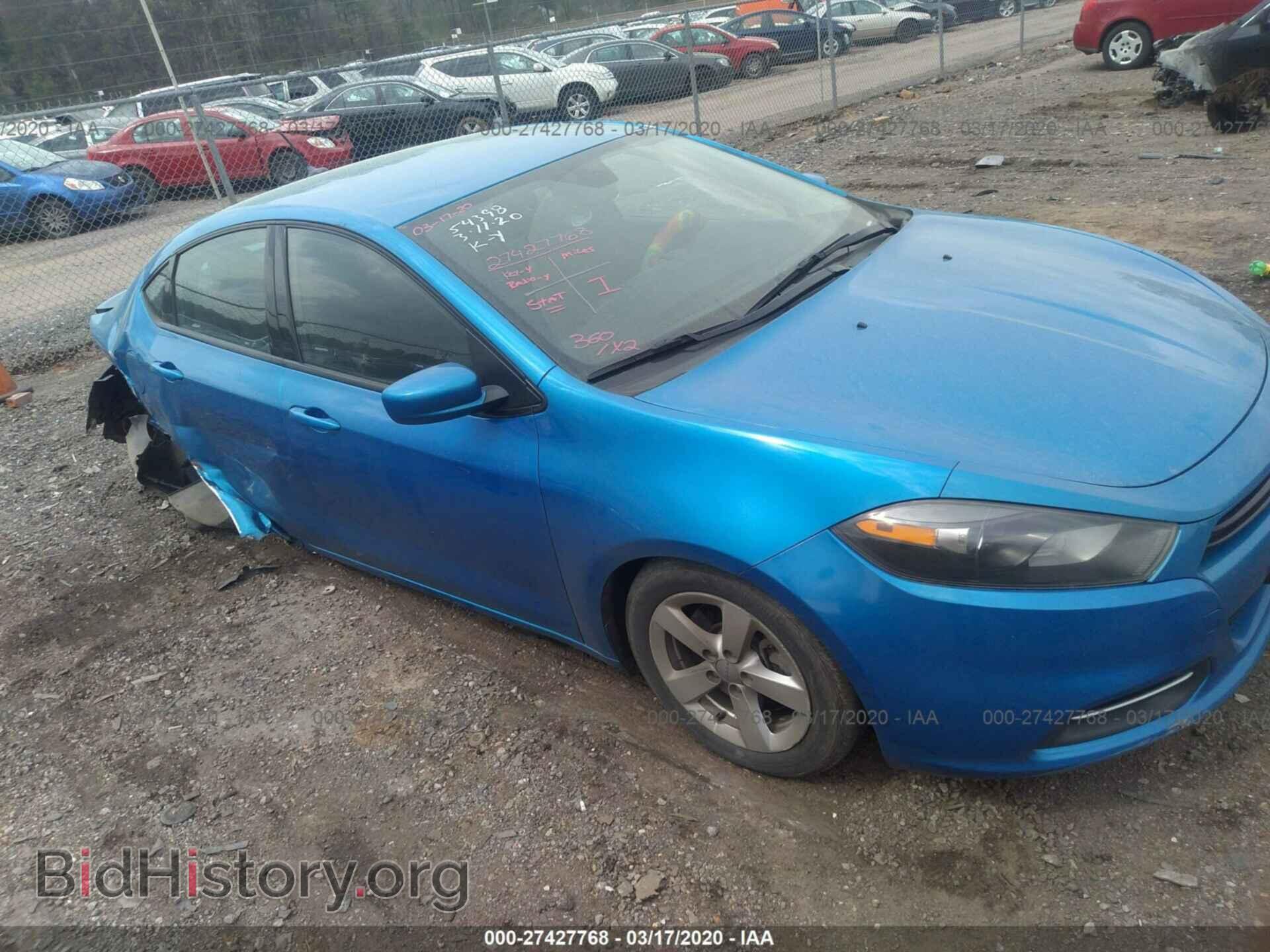 Фотография 1C3CDFBB7FD390152 - DODGE DART 2015