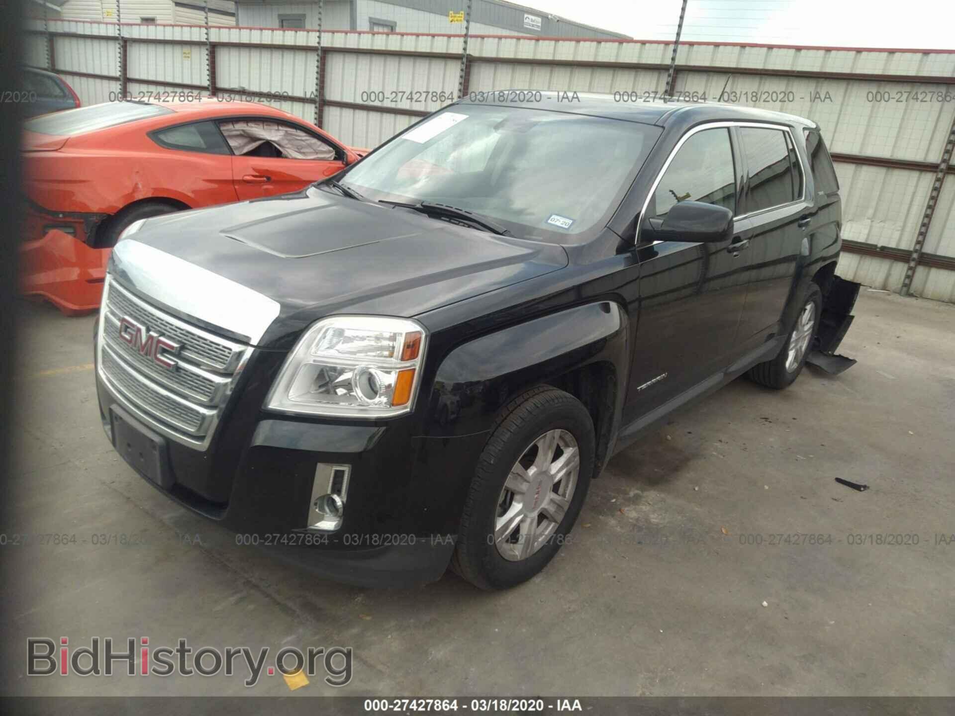 2014 GMC TERRAIN - VIN: 2GKALMEK8E6345292 - Photo 2