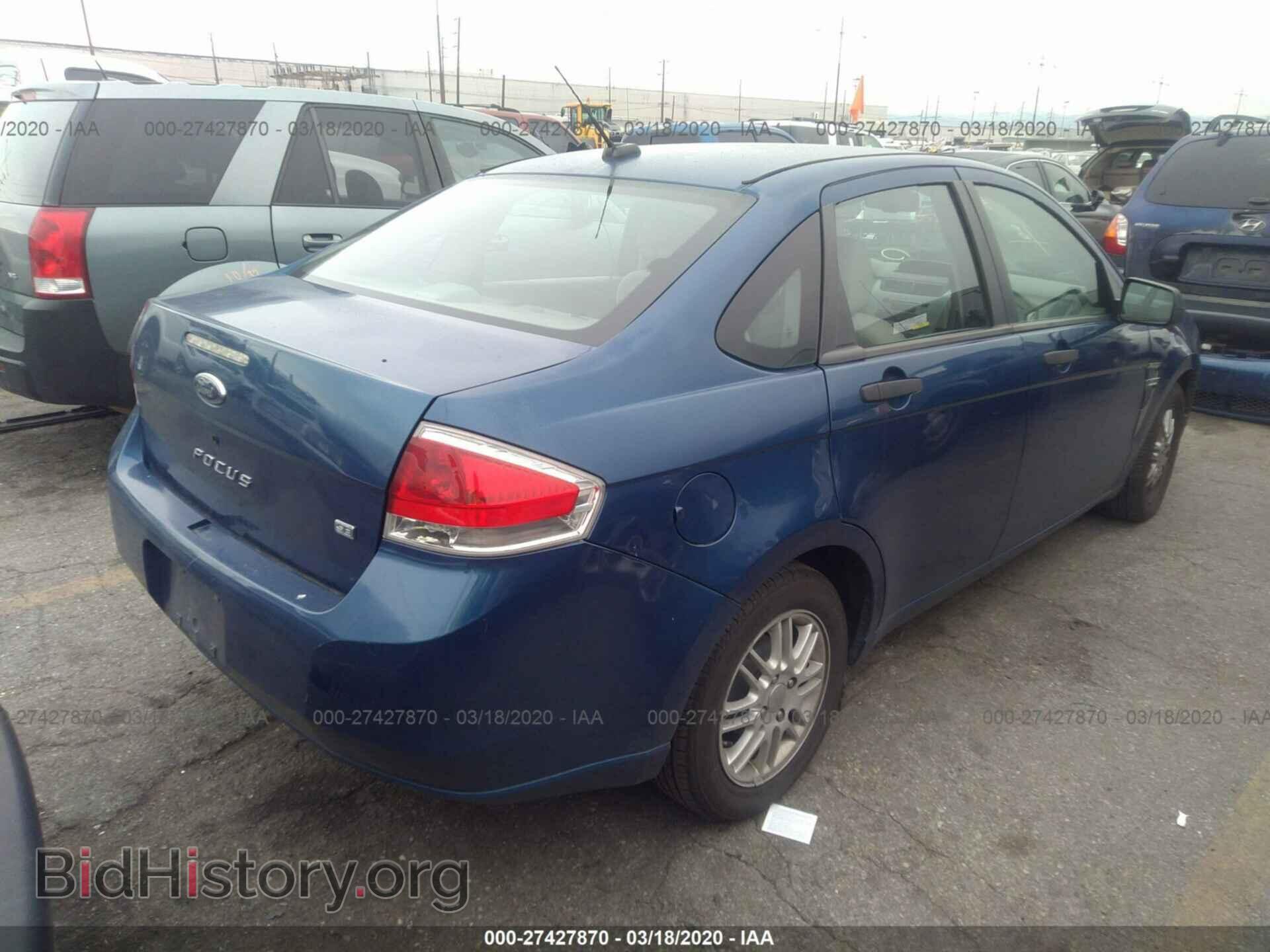2008 FORD FOCUS - VIN: 1FAHP35N28W211381 - Фото 4