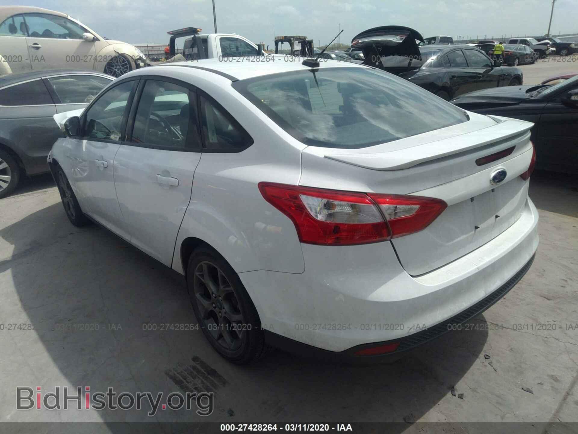 2013 FORD FOCUS - VIN: 1FADP3F28DL272944 - Фото 3
