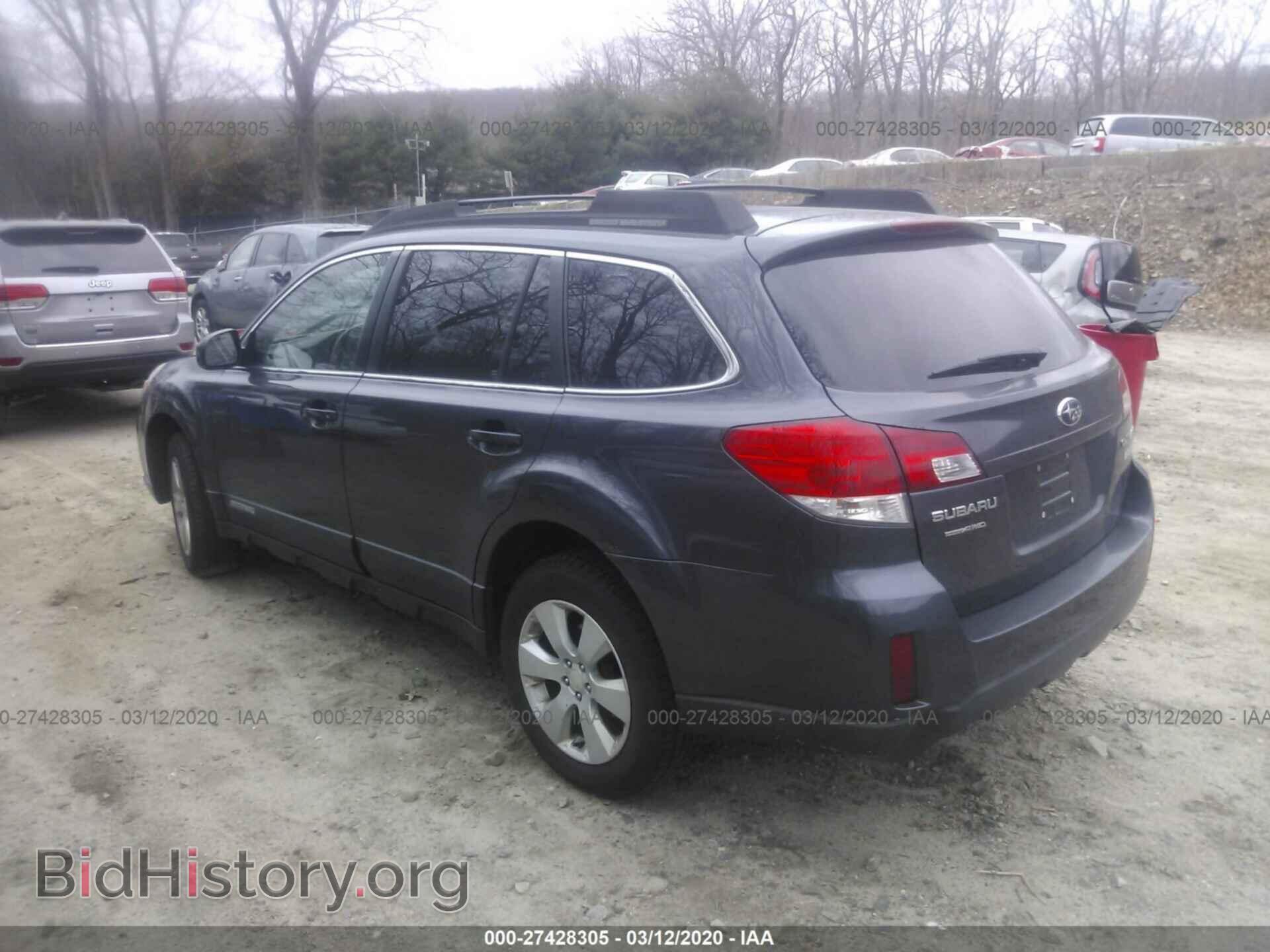 2012 SUBARU OUTBACK - VIN: 4S4BRBACXC3273609 - Фото 3