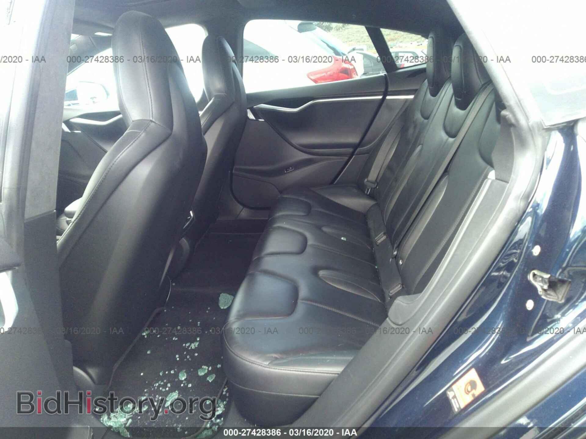 2014 TESLA MODEL S - VIN: 5YJSA1H26EFP65675 - Photo 8