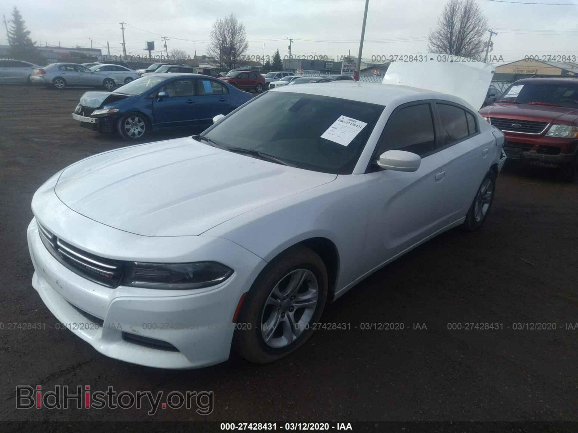 2015 DODGE CHARGER - VIN: 2C3CDXBG2FH748052 - Фото 2