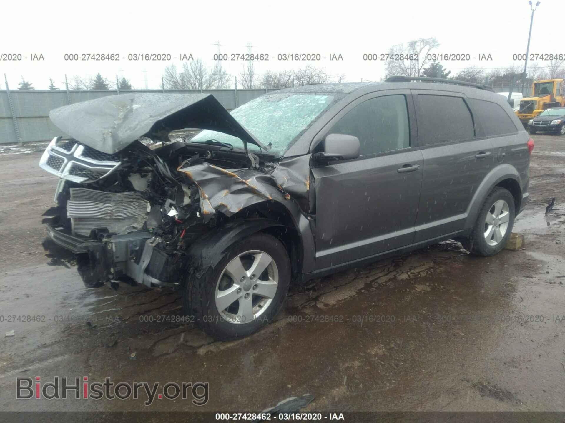 2012 DODGE JOURNEY - VIN: 3C4PDCBG9CT170556 - Фото 2