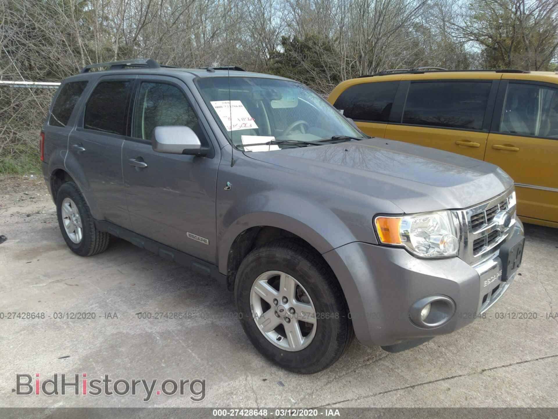 Фотография 1FMCU49H98KA69380 - FORD ESCAPE 2008