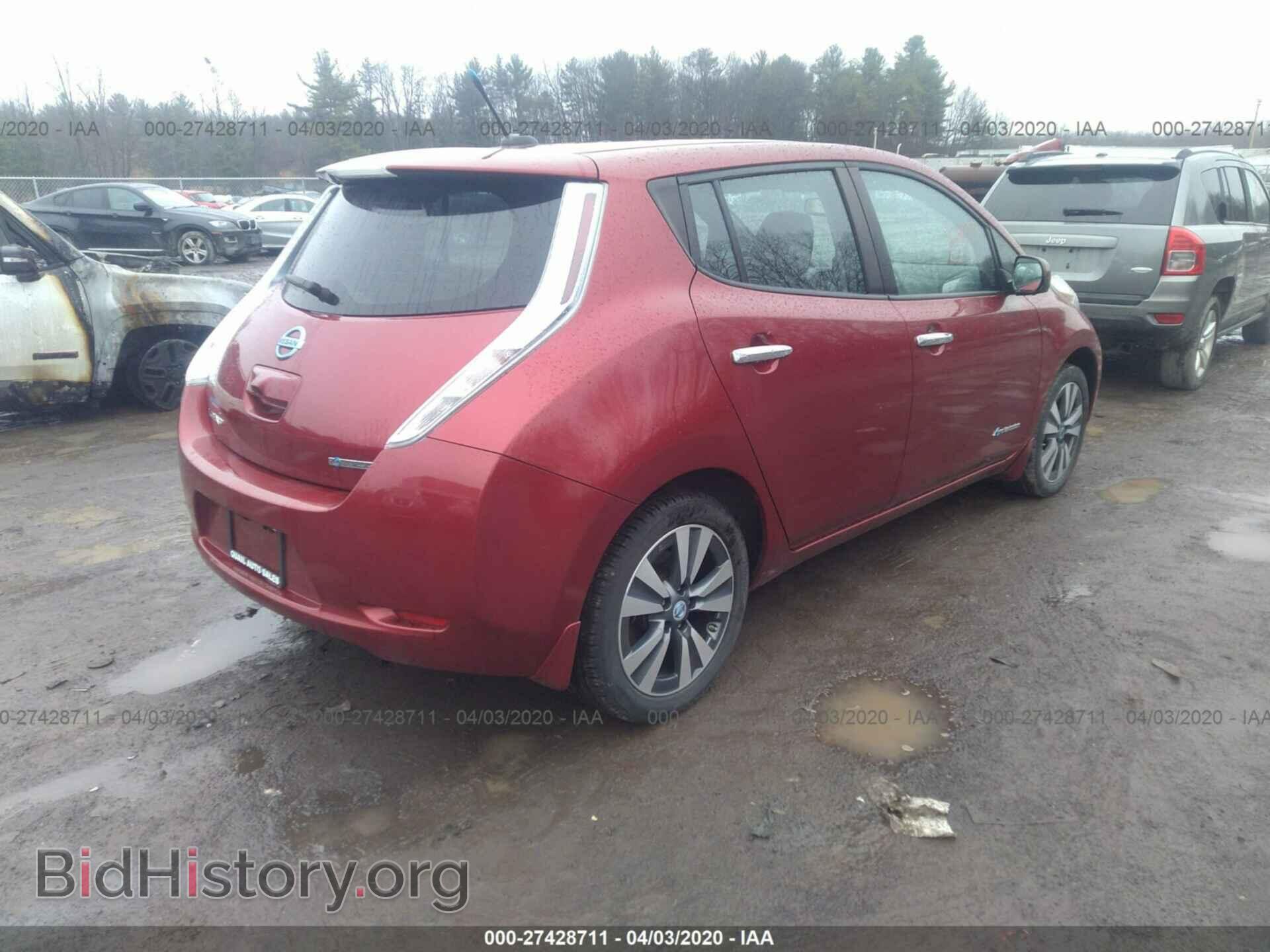 2013 NISSAN LEAF - VIN: 1N4AZ0CP7DC403048 - Фото 4