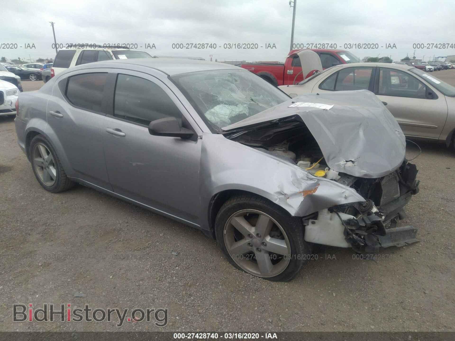 Photo 1C3CDZAB9DN596356 - DODGE AVENGER 2013