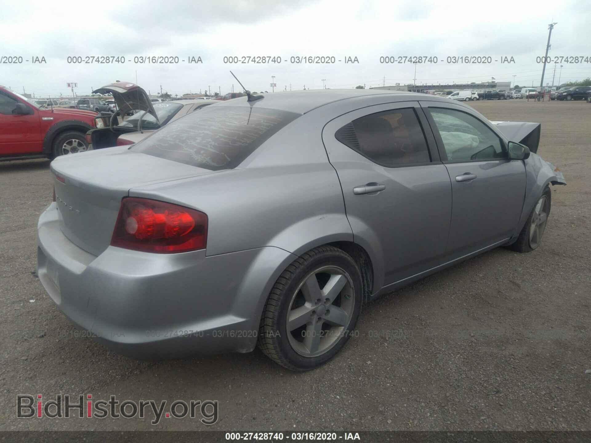 2013 DODGE AVENGER - VIN: 1C3CDZAB9DN596356 - Фото 4