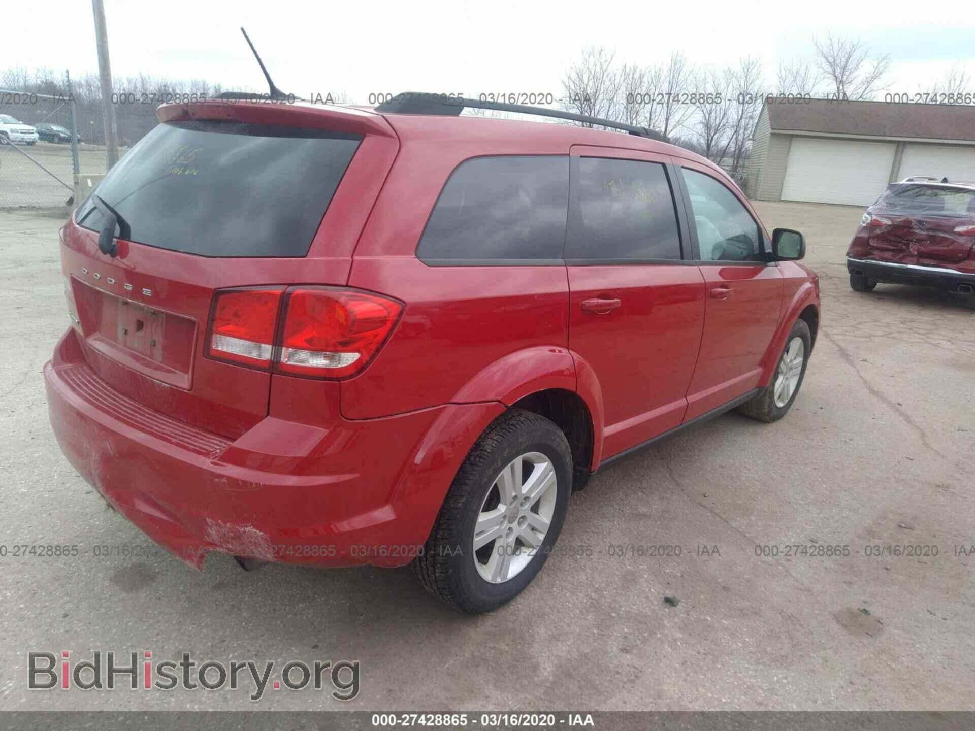 2012 DODGE JOURNEY - VIN: 3C4PDCAB4CT372694 - Фото 4