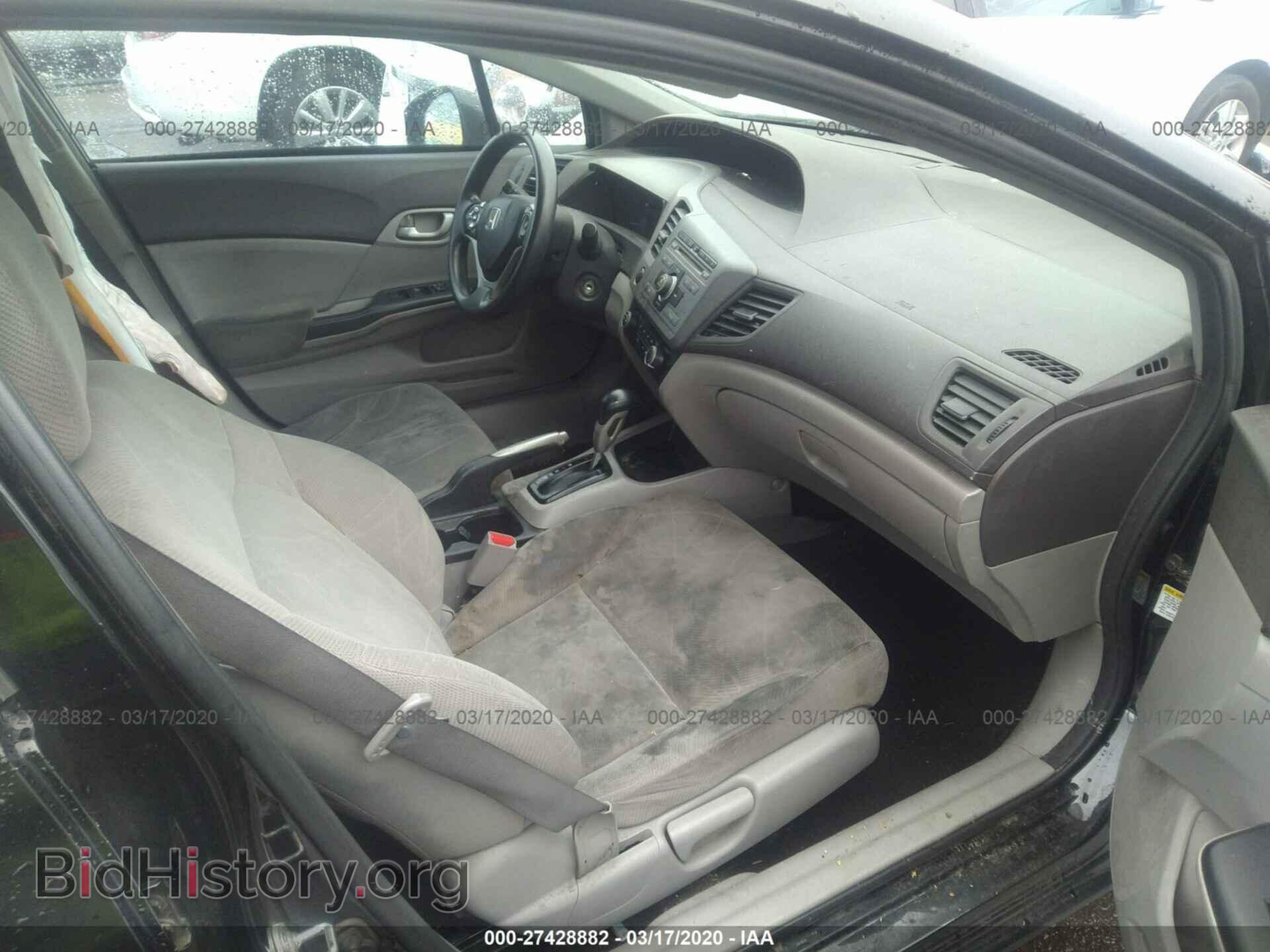 2012 HONDA CIVIC - VIN: 19XFB2F56CE306120 - Фото 5