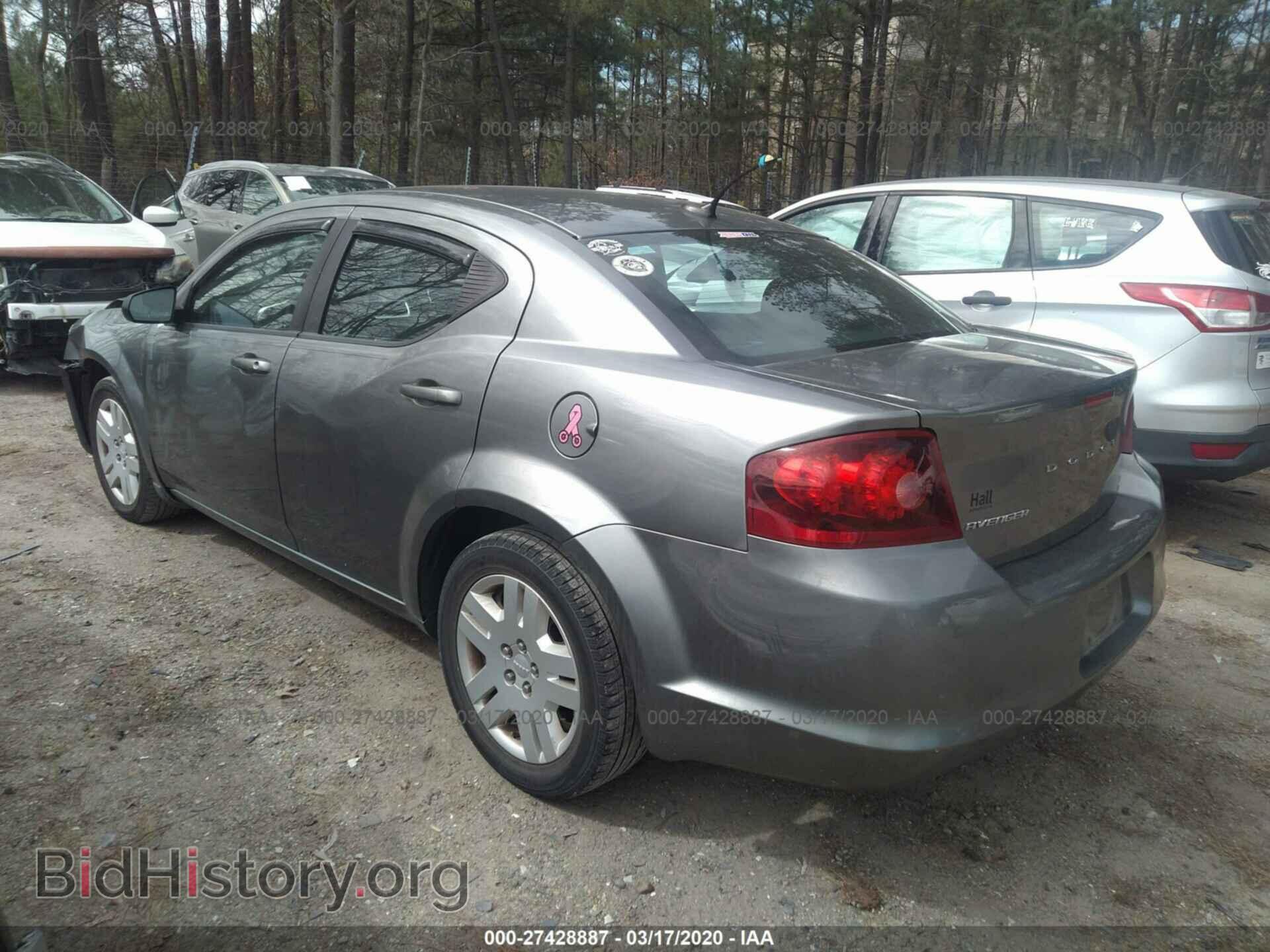 2013 DODGE AVENGER - VIN: 1C3CDZAG1DN747685 - Photo 3