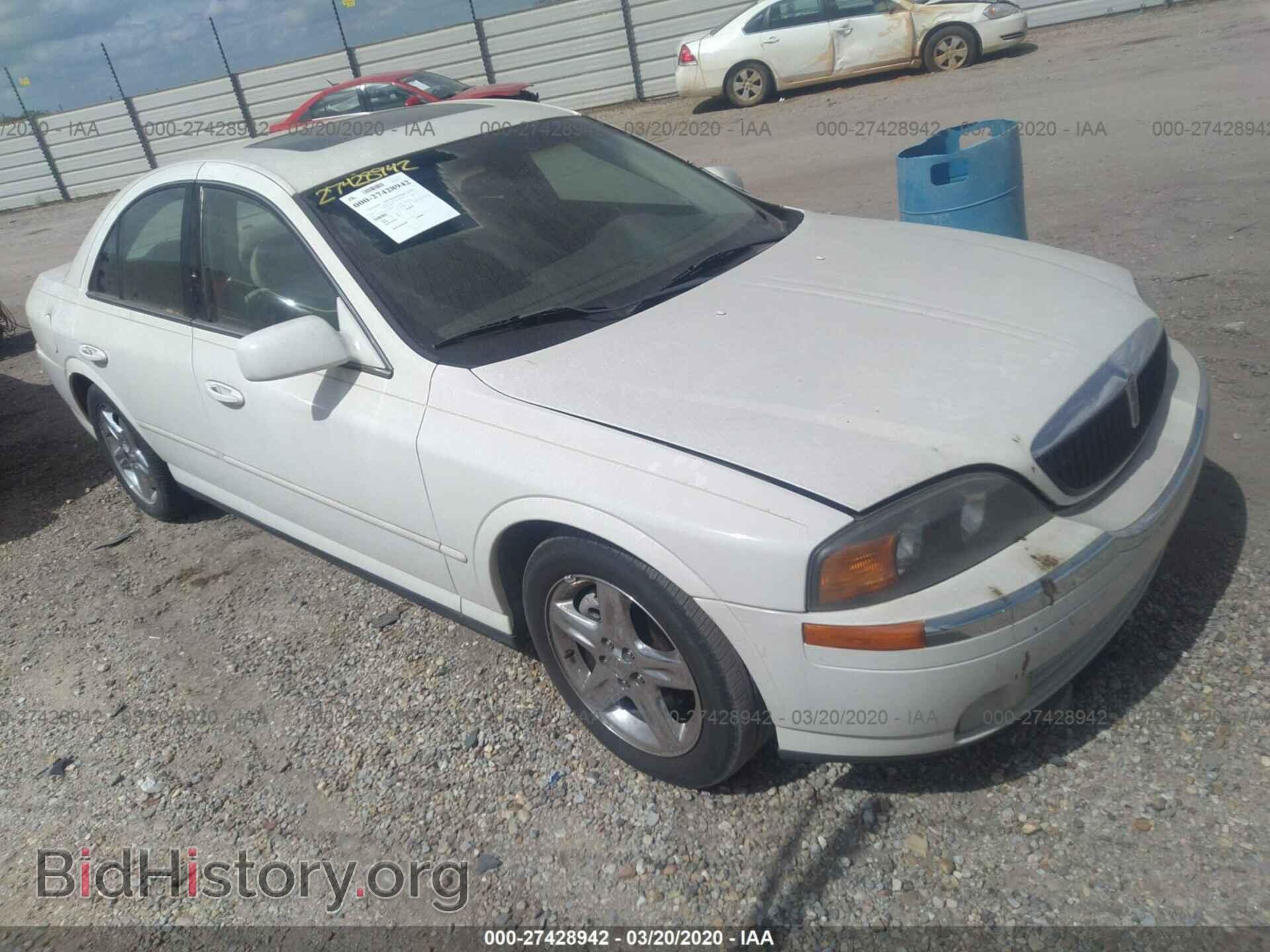Фотография 1LNHM87A12Y708651 - LINCOLN LS 2002
