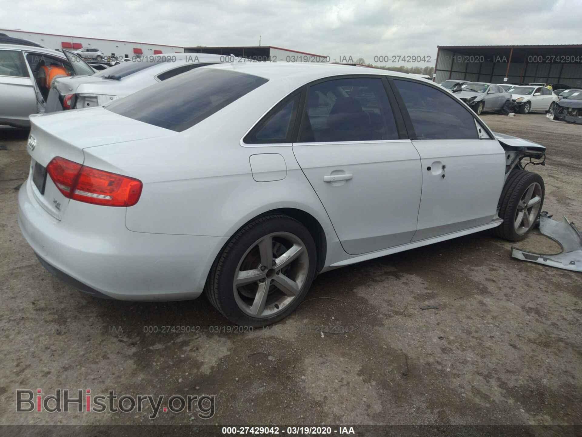 2012 AUDI A4 - VIN: WAUFFAFL5CA114541 - Photo 4