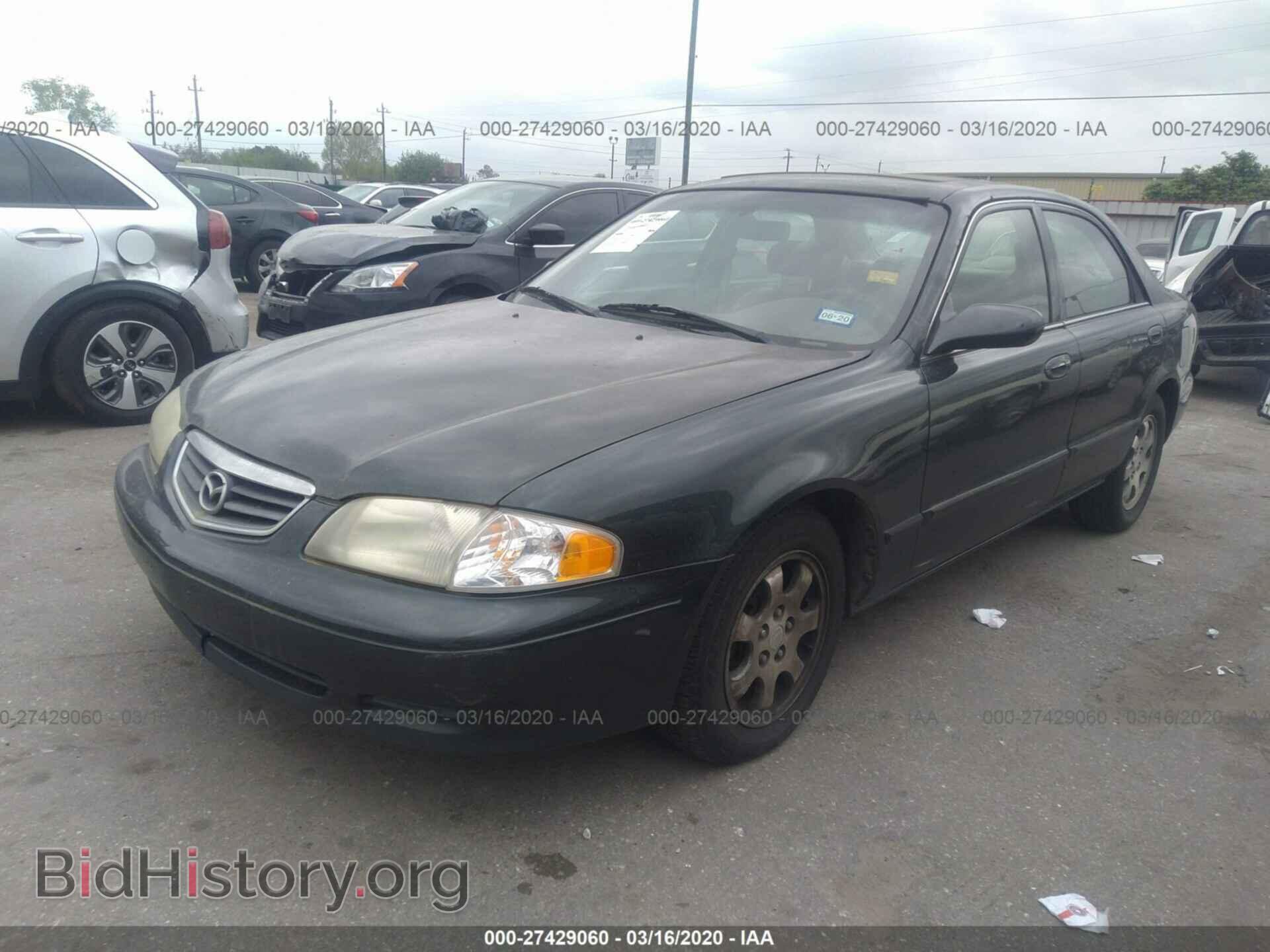 2002 MAZDA 626 - VIN: 1YVGF22C125261850 - Фото 2