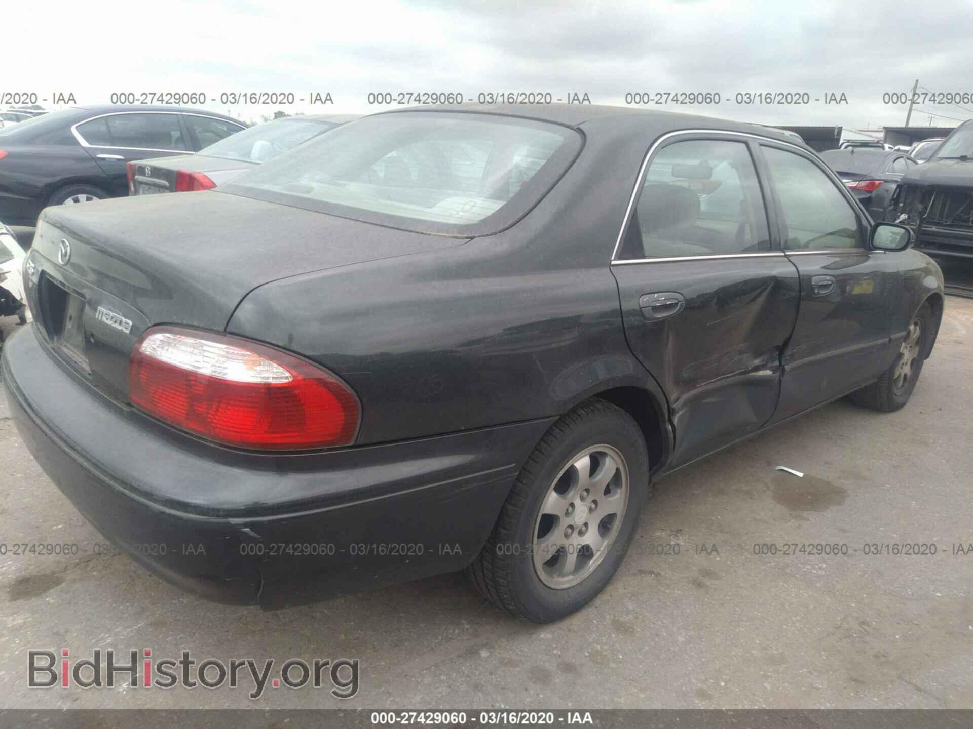 2002 MAZDA 626 - VIN: 1YVGF22C125261850 - Фото 4