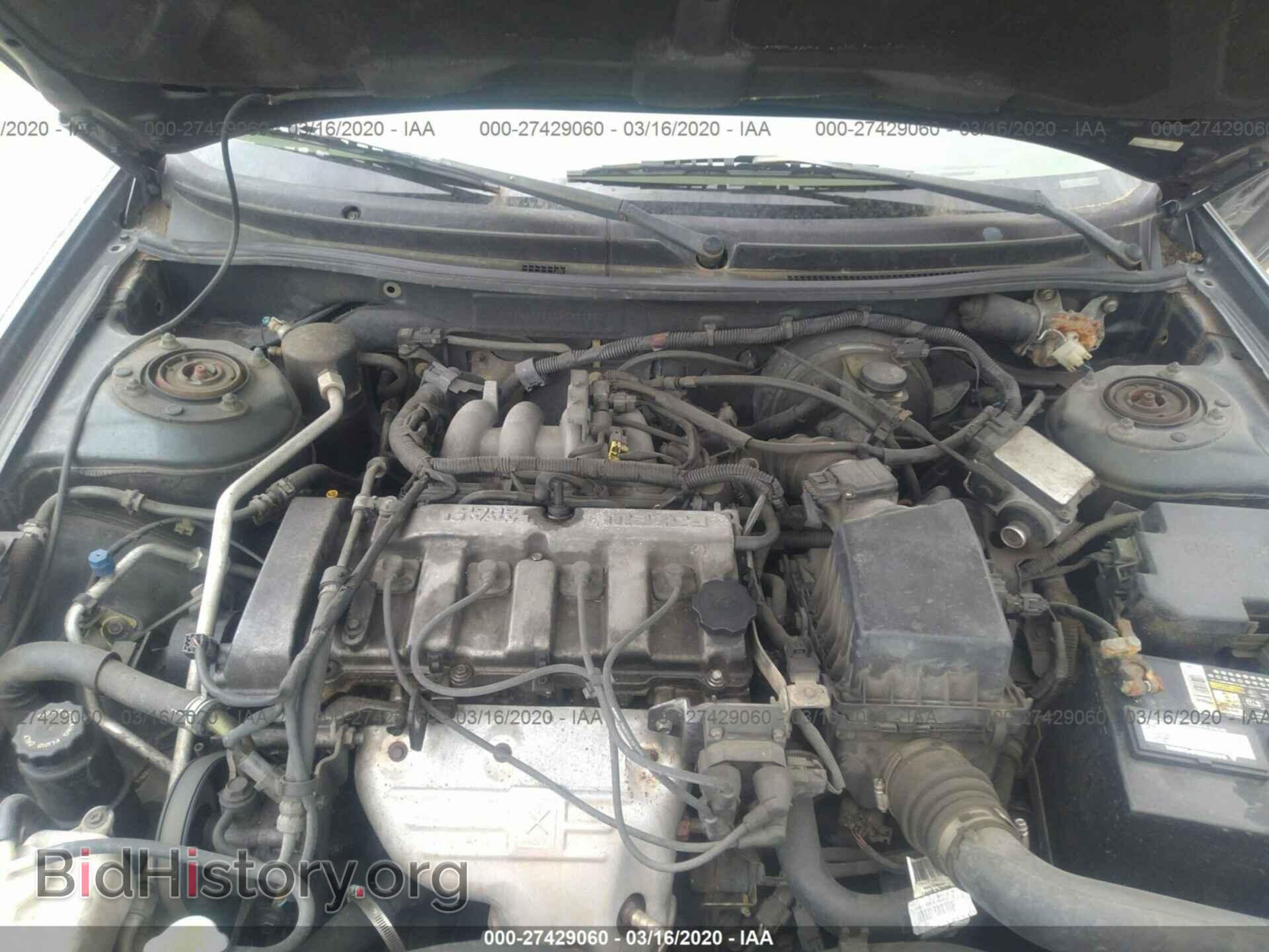 2002 MAZDA 626 - VIN: 1YVGF22C125261850 - Фото 10