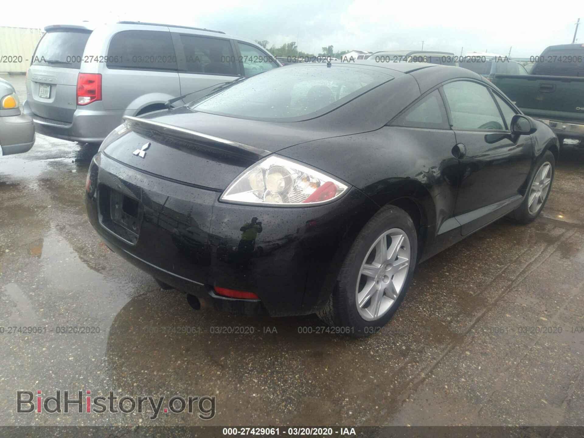 2007 MITSUBISHI ECLIPSE - VIN: 4A3AK64F07E074058 - Фото 4