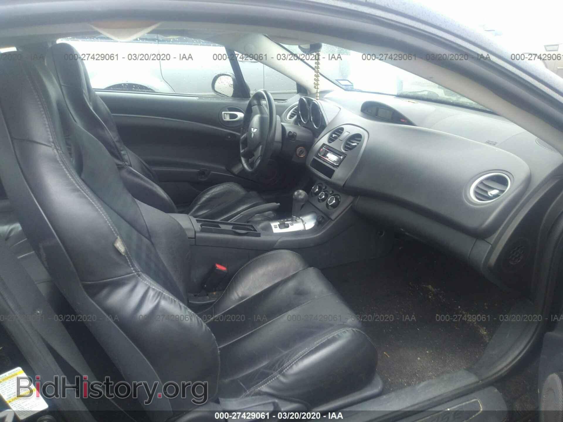 2007 MITSUBISHI ECLIPSE - VIN: 4A3AK64F07E074058 - Фото 5