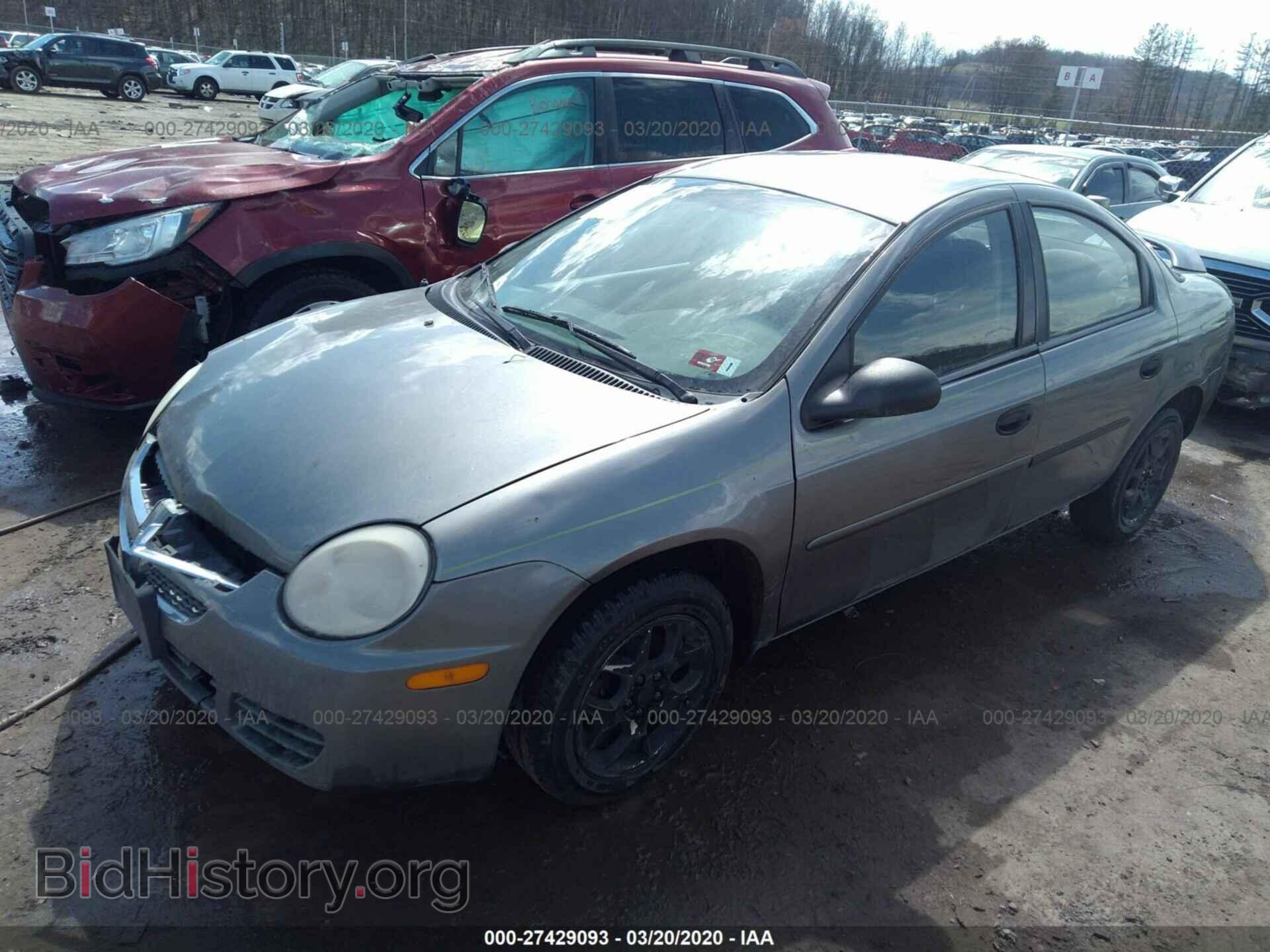2005 DODGE NEON - VIN: 1B3ES26C05D249719 - Фото 2