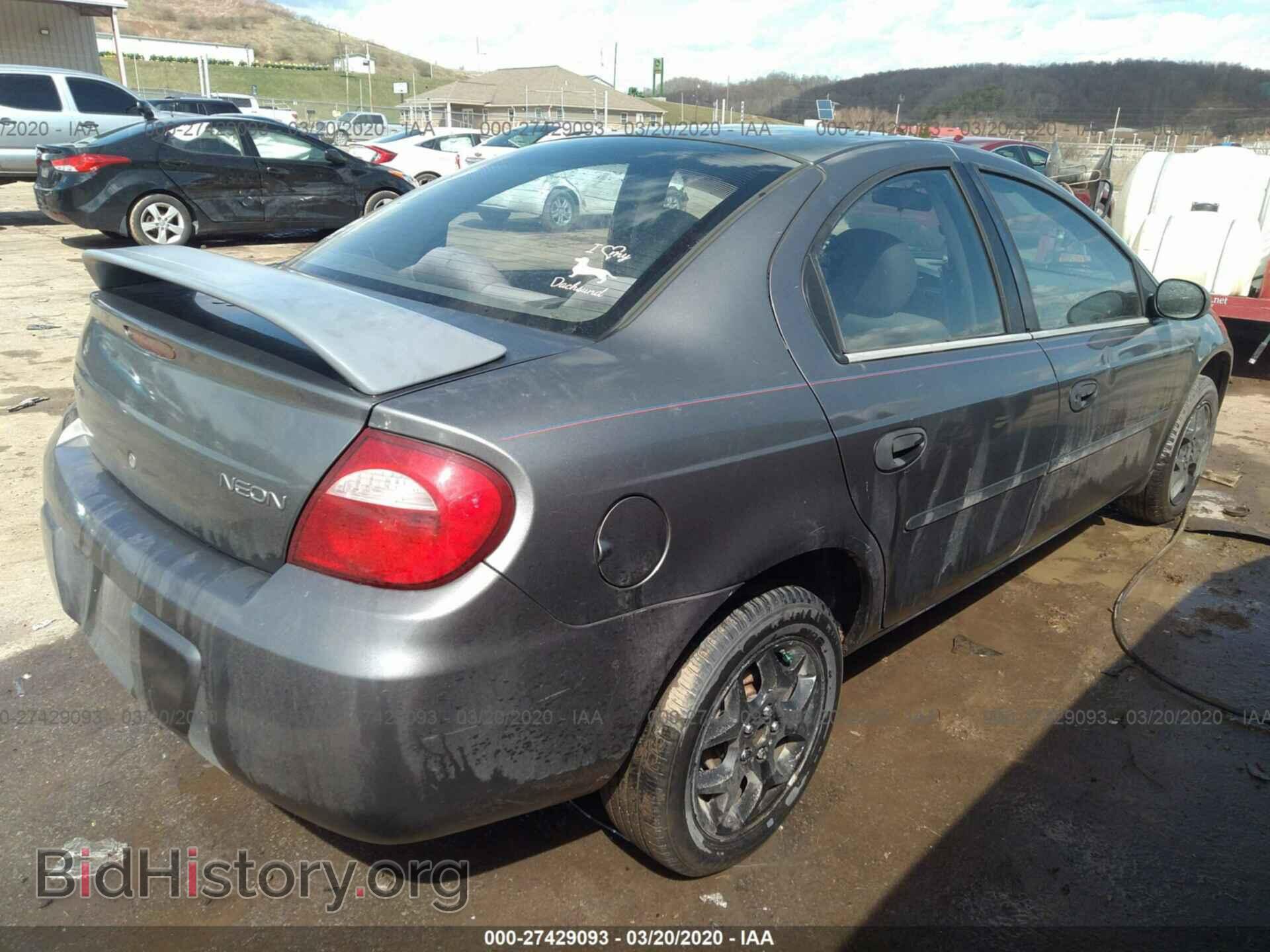 2005 DODGE NEON - VIN: 1B3ES26C05D249719 - Фото 4