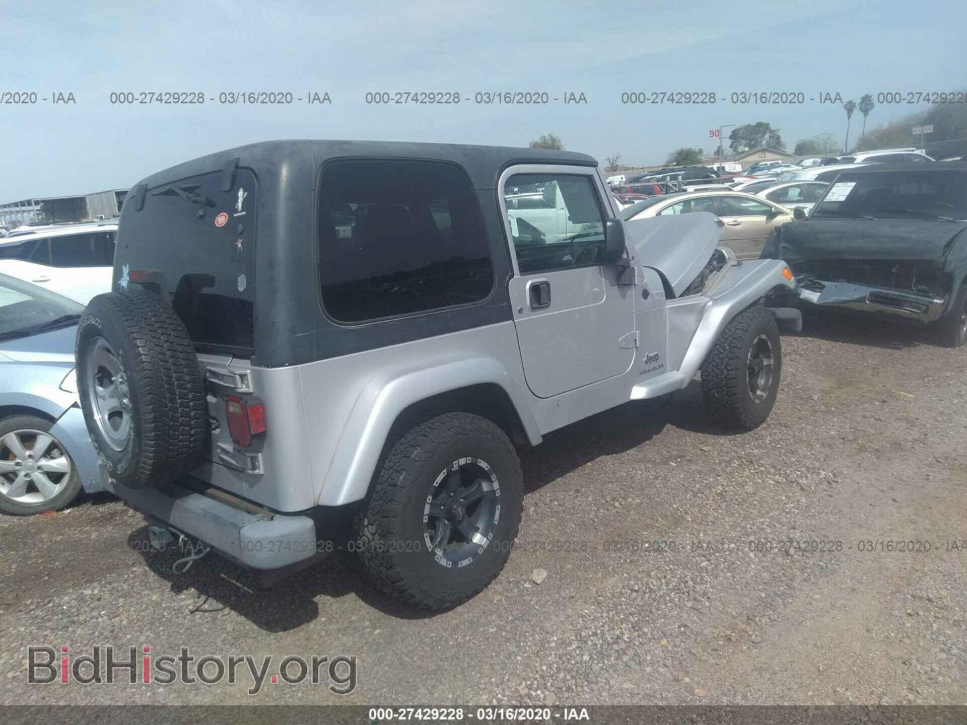 2003 JEEP WRANGLER - VIN: 1J4FA39S03P357214 - Фото 4